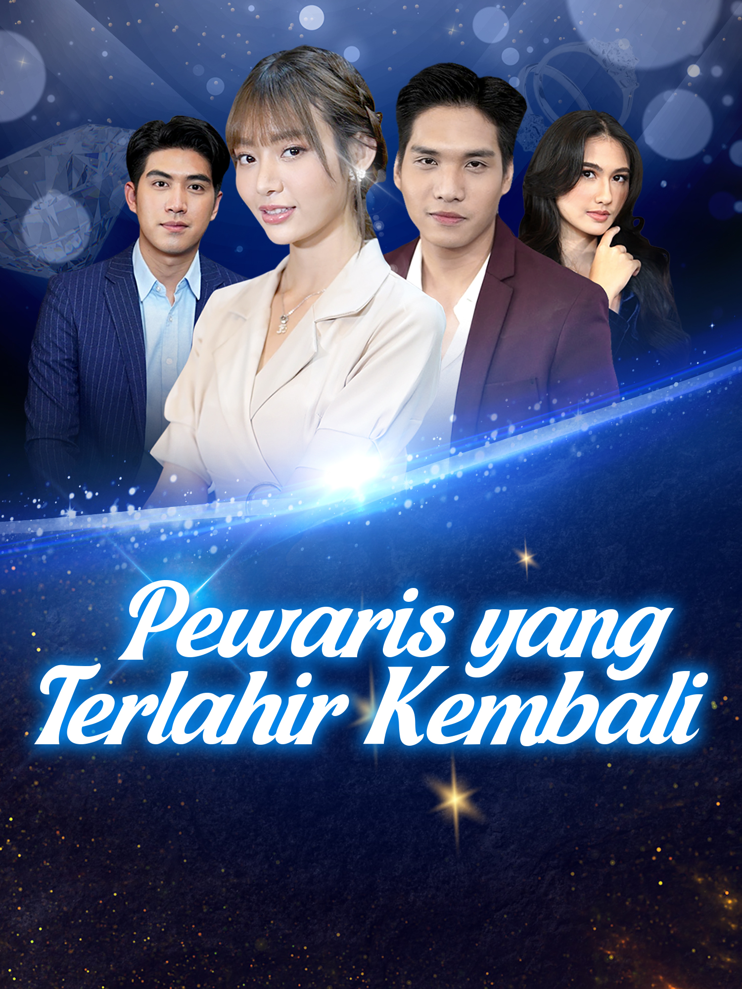 Sampul & Poster Drama Pendek Pewaris yang Terlahir Kembali