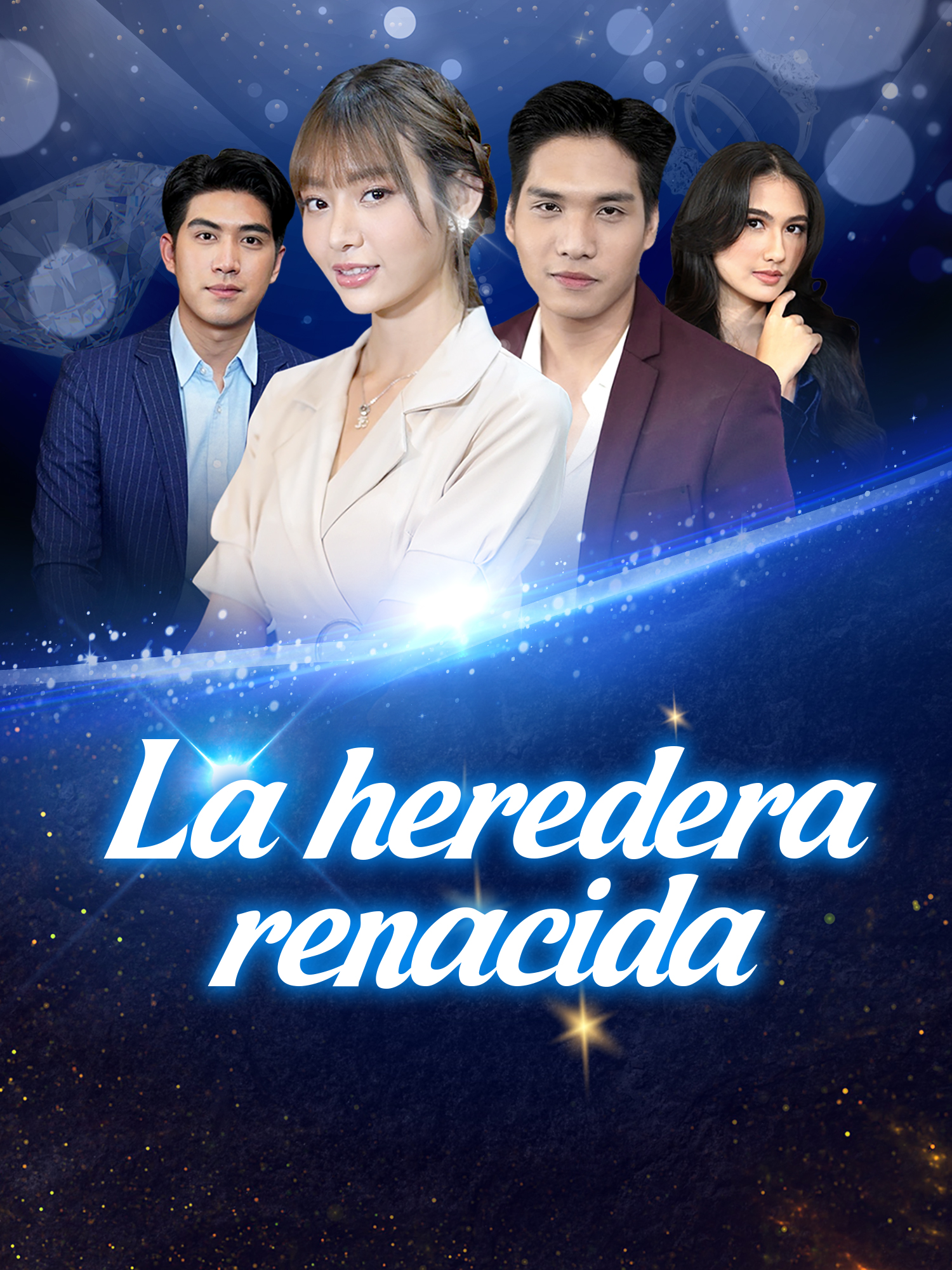 Portada y Póster de la Mini Serie La heredera renacida
