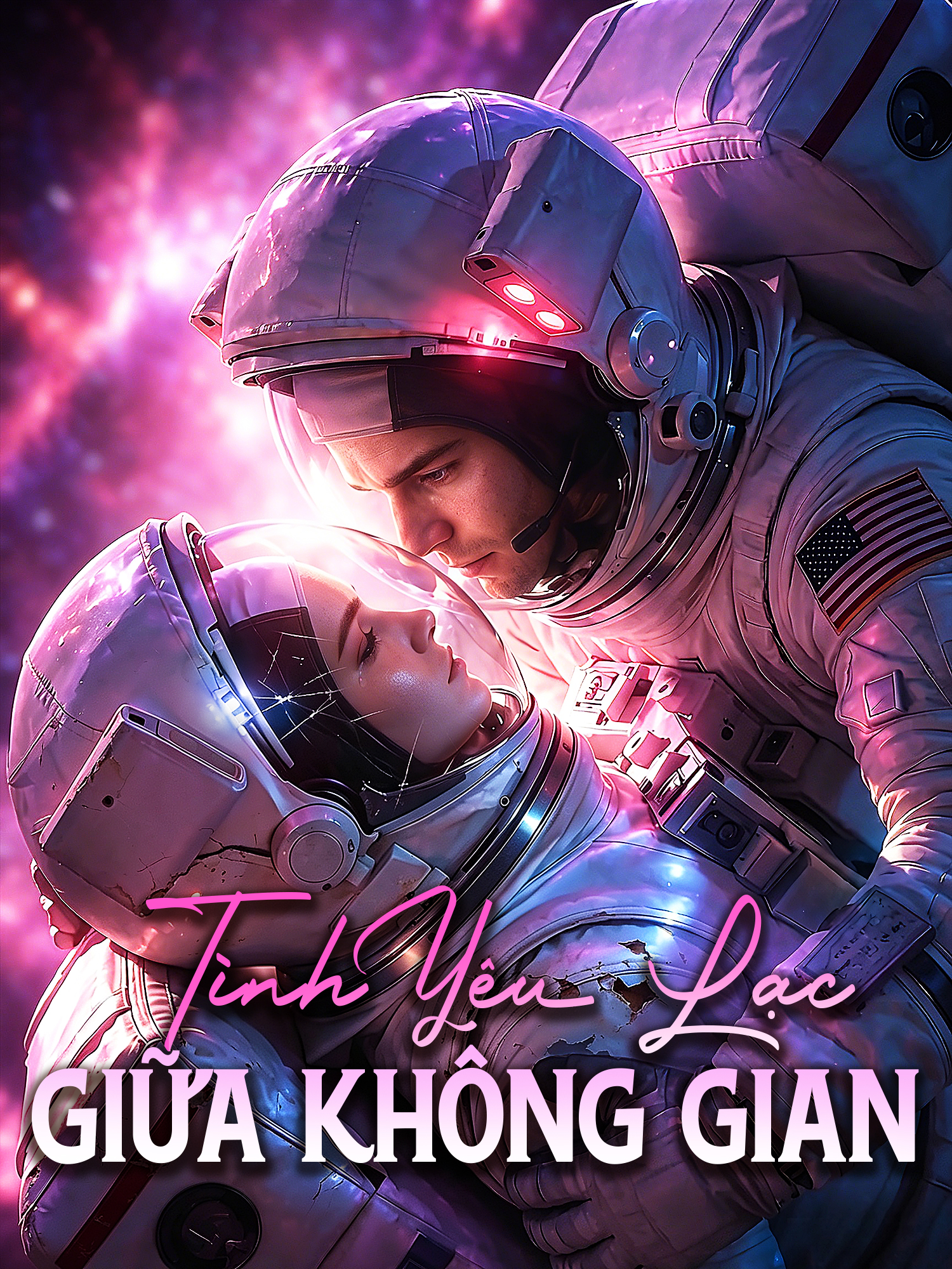 Ảnh bìa và Poster phim ngắn Tình Yêu Lạc Giữa Không Gian