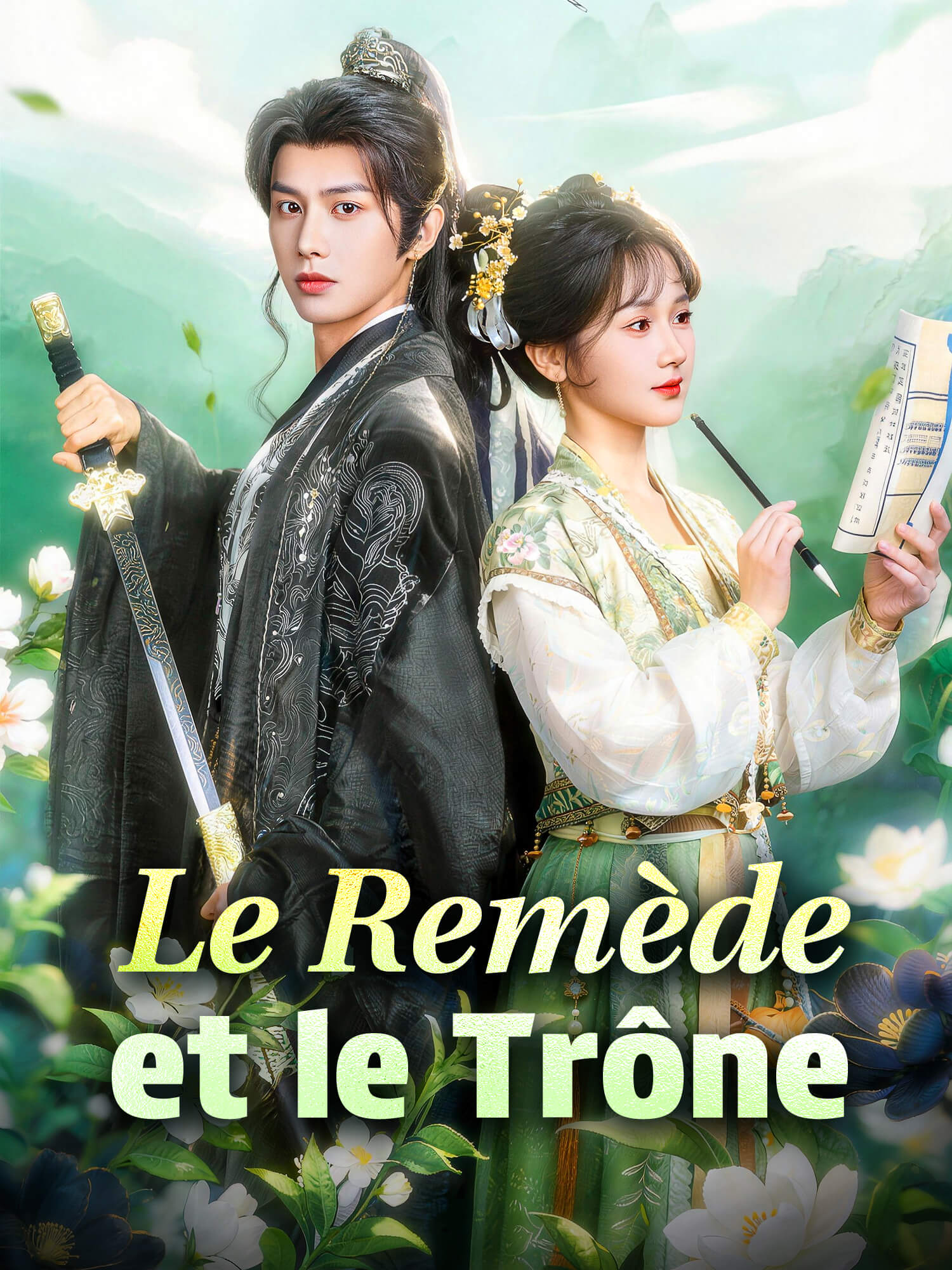 Affiche et Couverture de la Mini-série Le Remède et le Trône