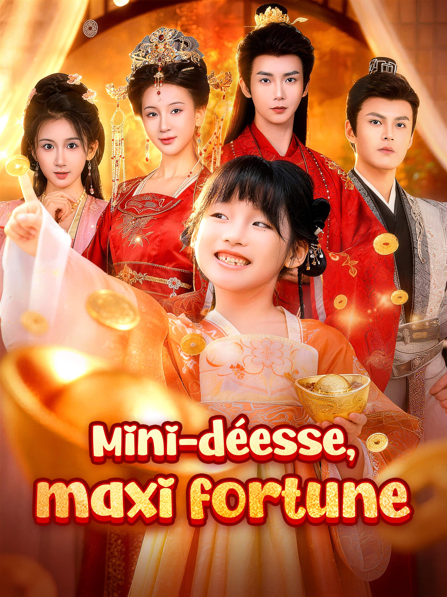 Affiche et Couverture de la Mini-série Mini-déesse, maxi fortune