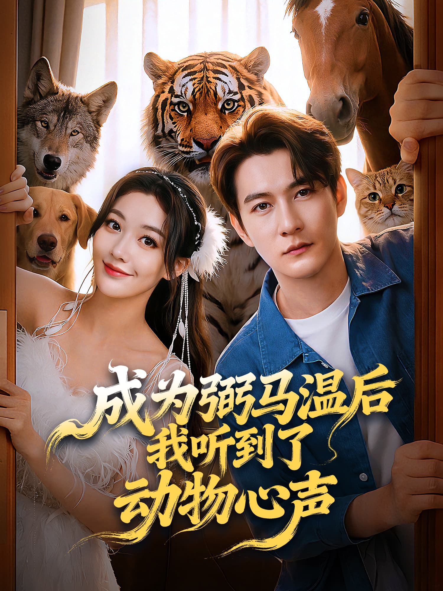 成为弼马温后我听到了动物心声 短剧封面与海报