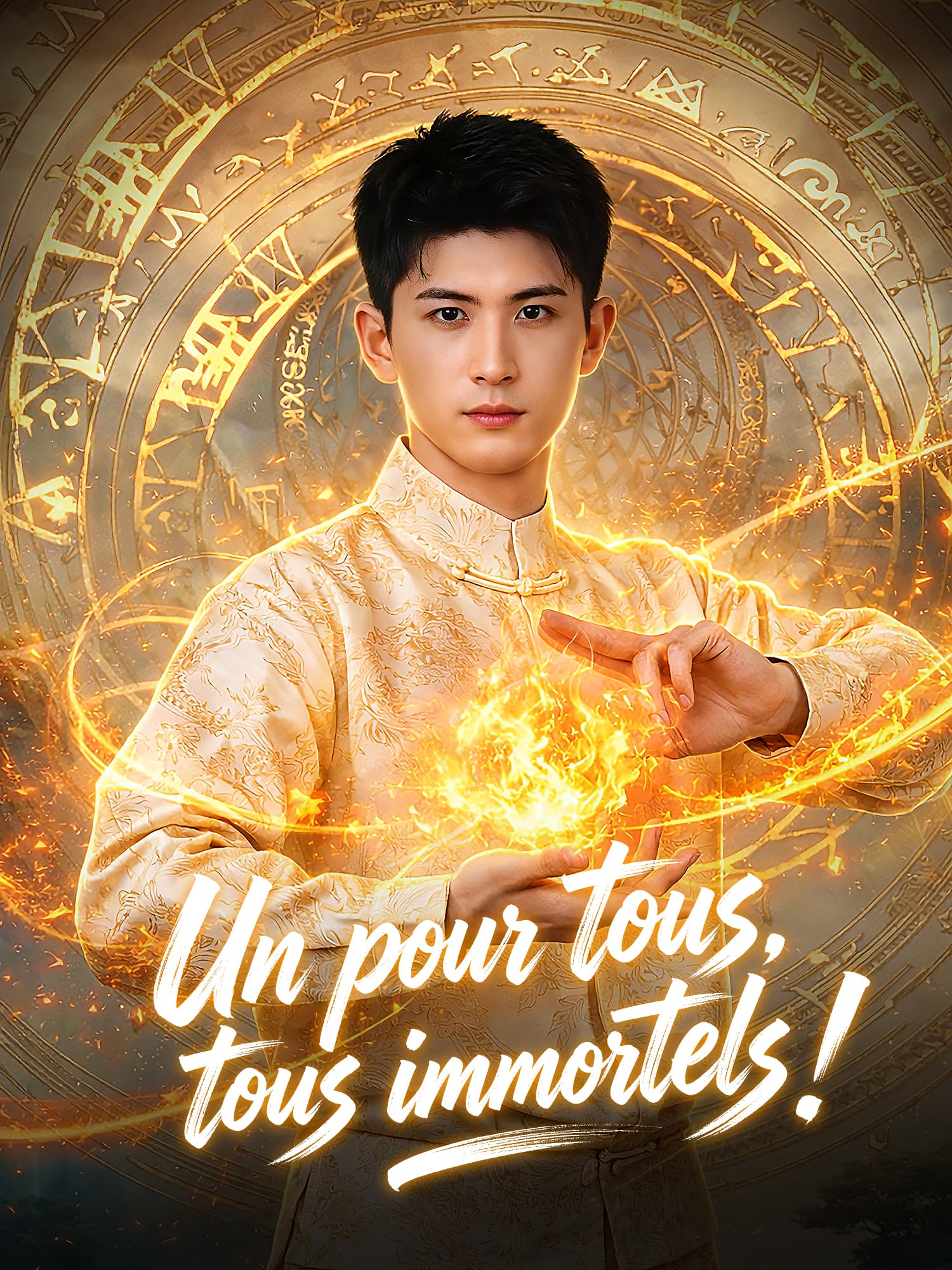 Affiche et Couverture de la Mini-série Un pour tous, tous immortels !