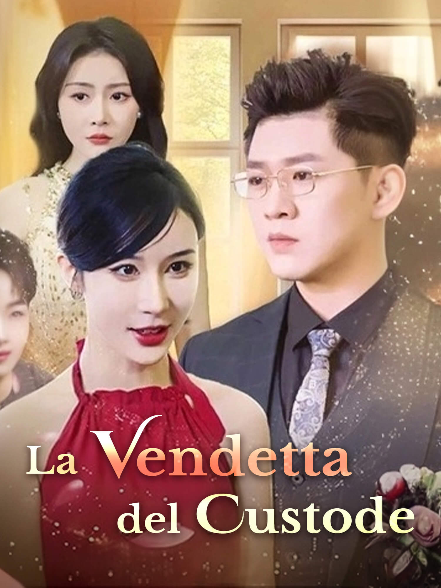 Copertina e Poster della Mini Serie La Vendetta del Custode