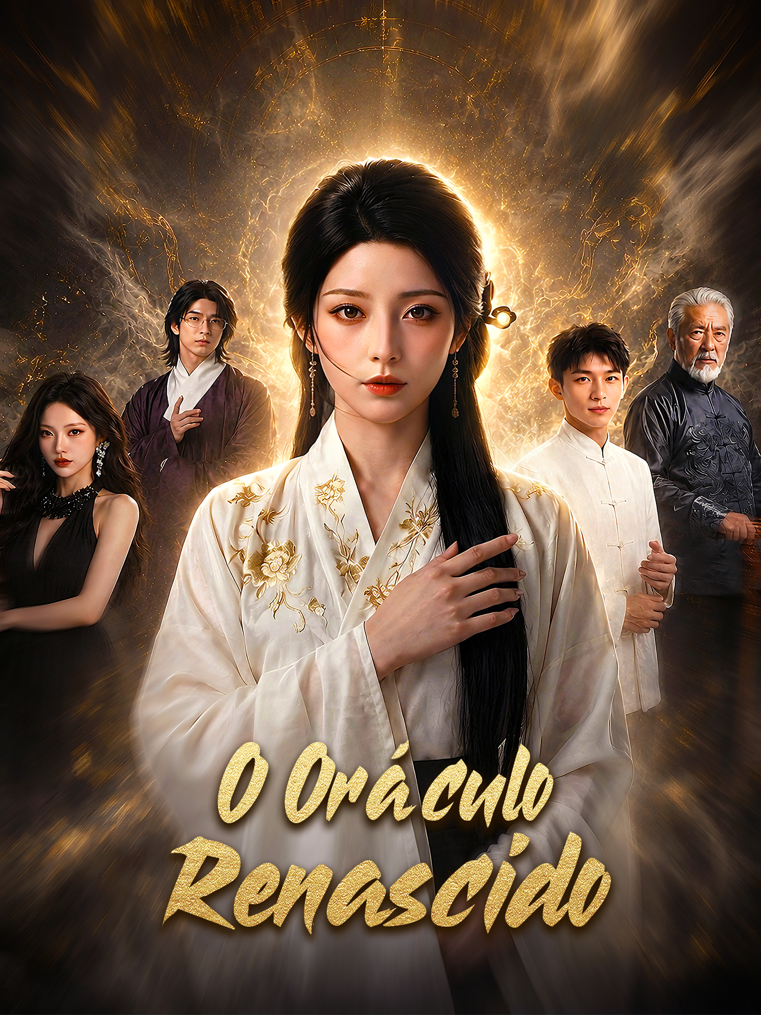 Capa e Pôster da Mini Novela O Oráculo Renascido