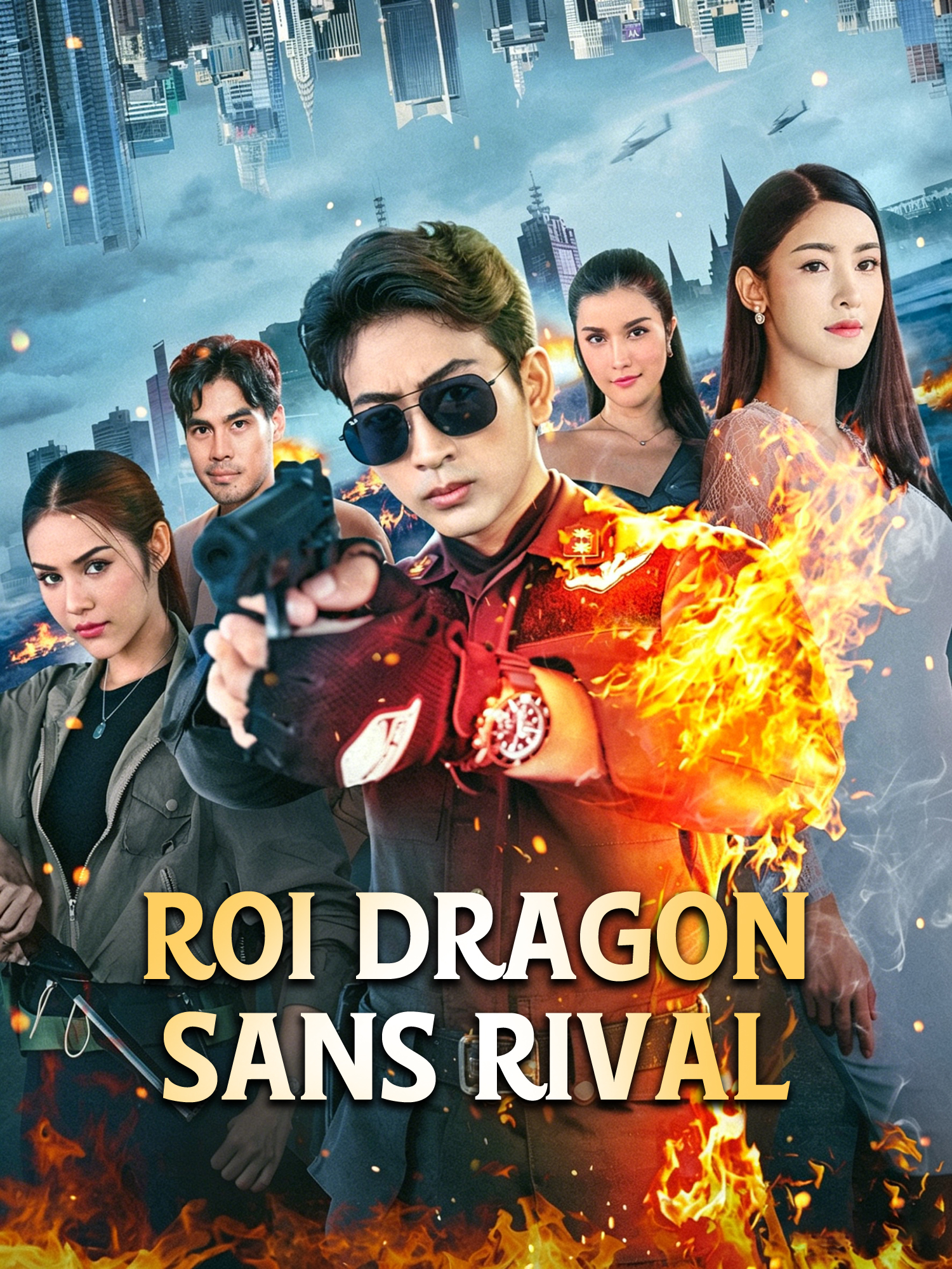 Affiche et Couverture de la Mini-série Roi Dragon Sans Riva