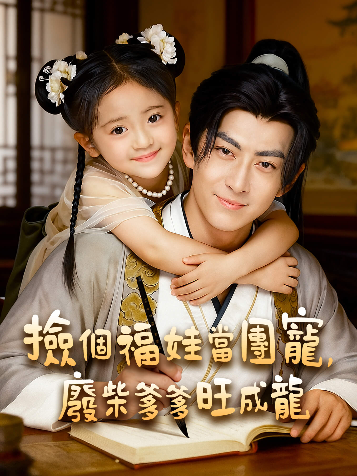 捡個福娃當團寵，廢柴爹得旺成龍