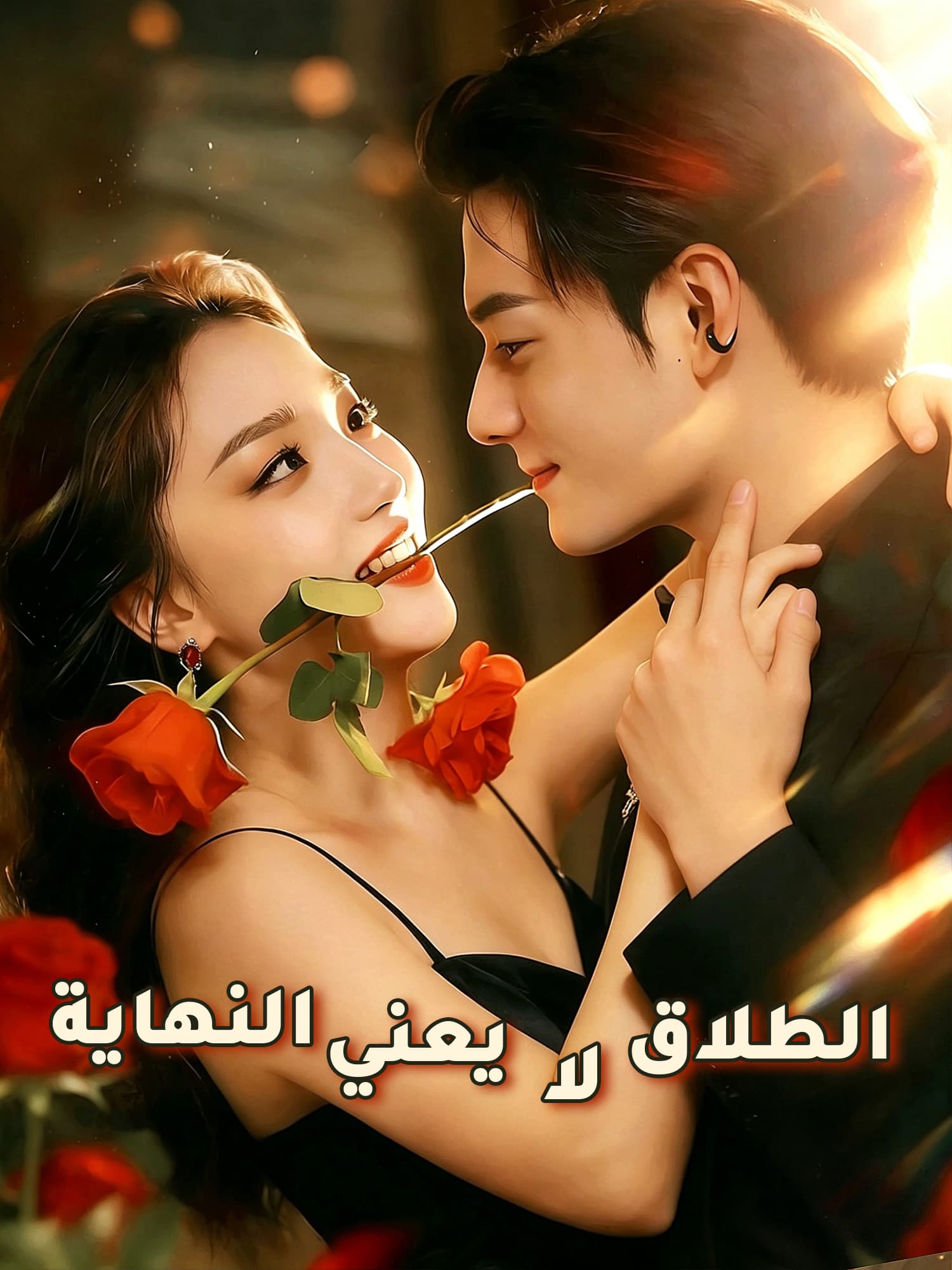 غلاف دراما الطلاق لا يعني النهاية القصيرة (دراما قصيرة عمودية ضمن مجموعة)