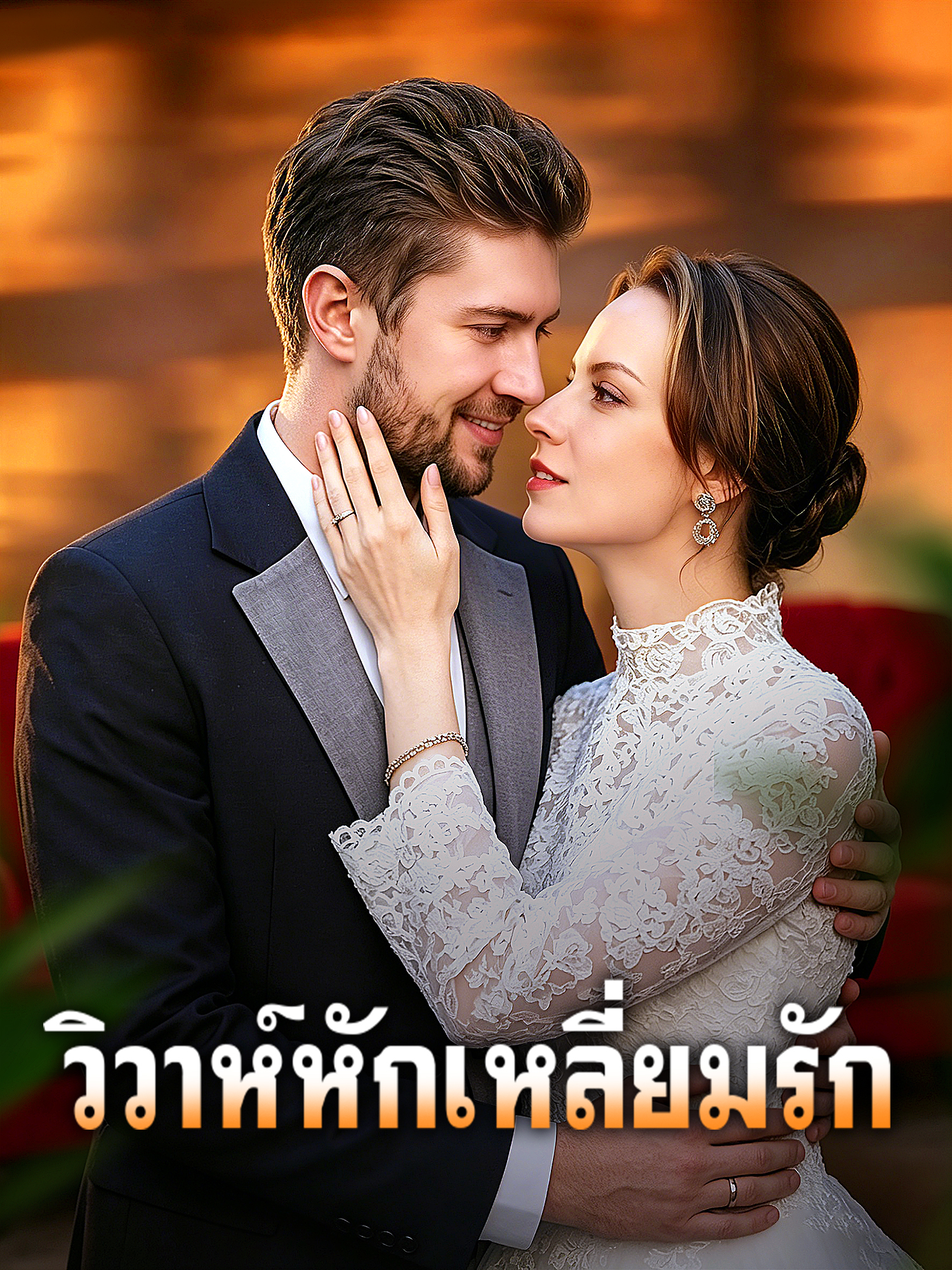 หน้าปกและภาพซีรีส์สั้น วิวาห์หักเหลี่ยมรัก