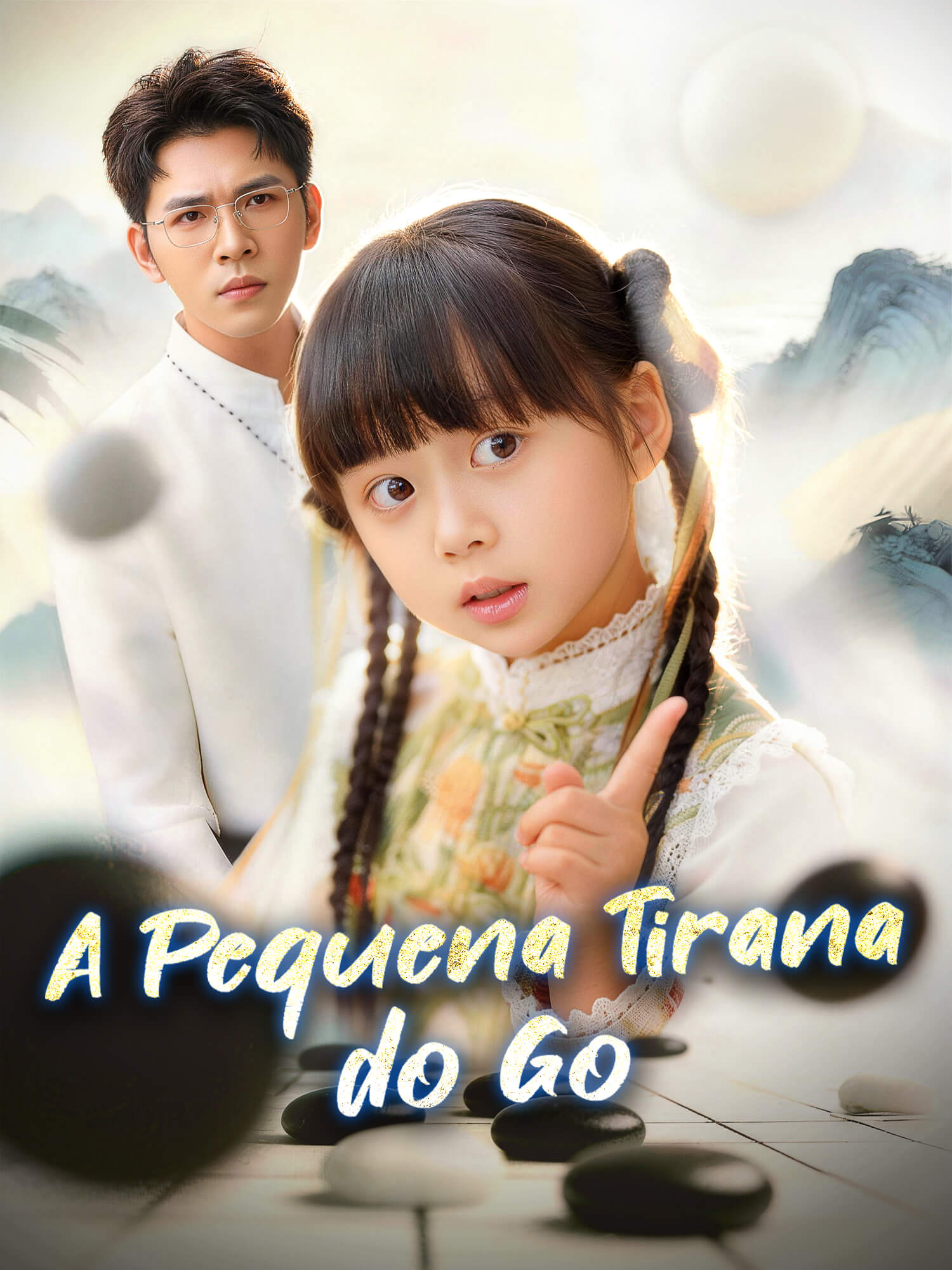Capa e Pôster da Mini Novela A Pequena Tirana do Go
