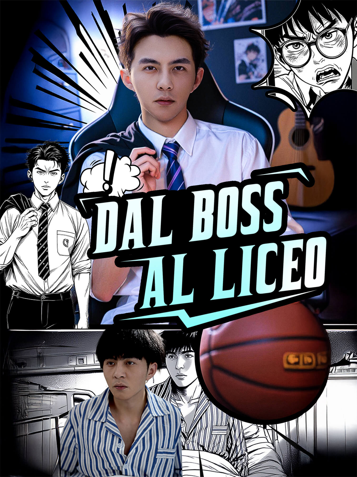 Copertina del dramma corto DAL BOSS AL LICEO (Categorie verticali di)