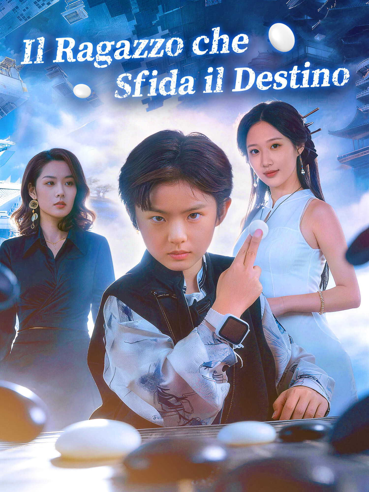 Copertina e Poster della Mini Serie Il Ragazzo che Sfida il Destino