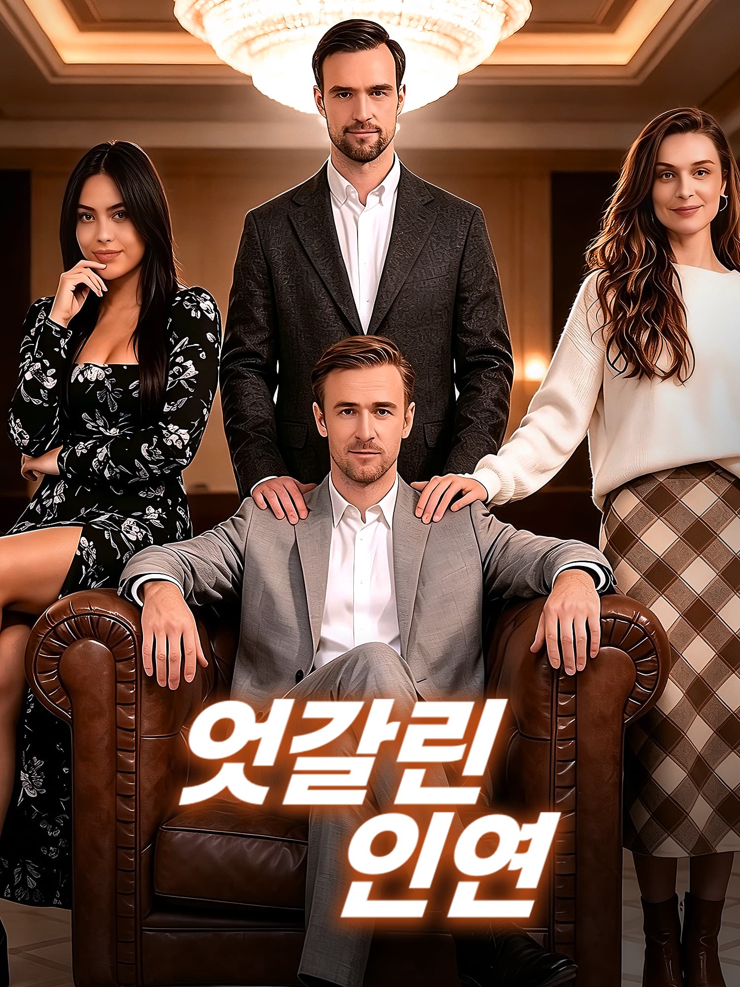 엇갈린 인연 숏드라마 커버 및 포스터