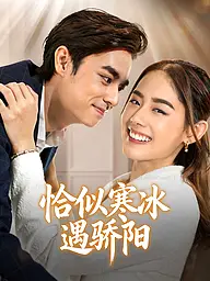 恰似寒冰遇骄阳 短剧封面与海报