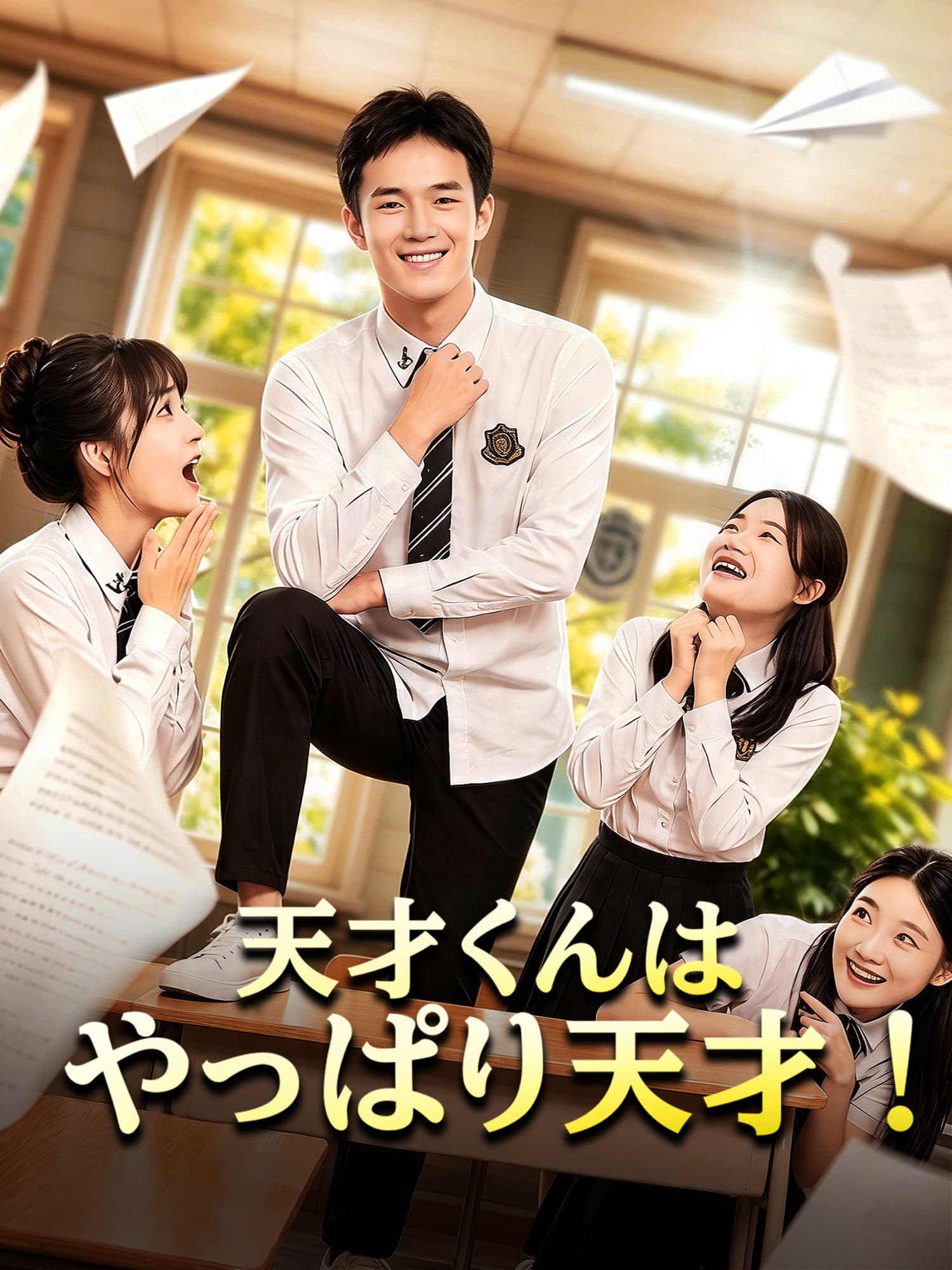 天才くんはやっぱり天才！ ショートドラマのカバー・ポスター