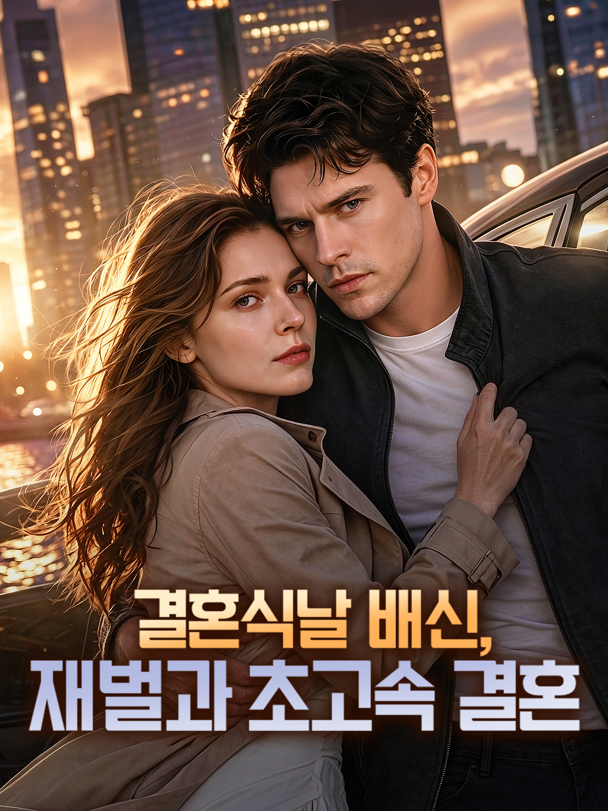 결혼식날 배신, 재벌과 초고속 결혼 숏드라마 커버 및 포스터
