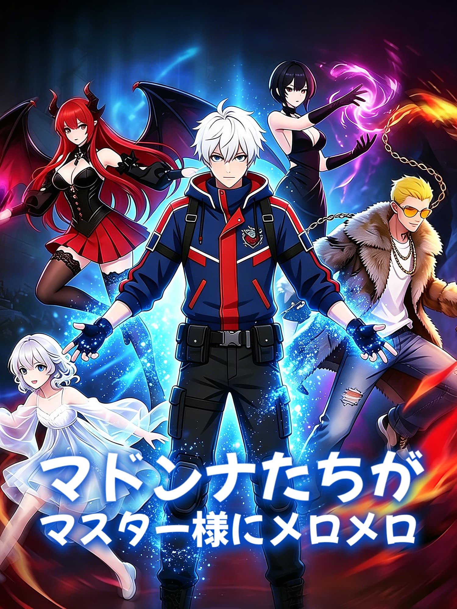 マドンナたちがマスター様にメロメロ ショートドラマのカバー・ポスター