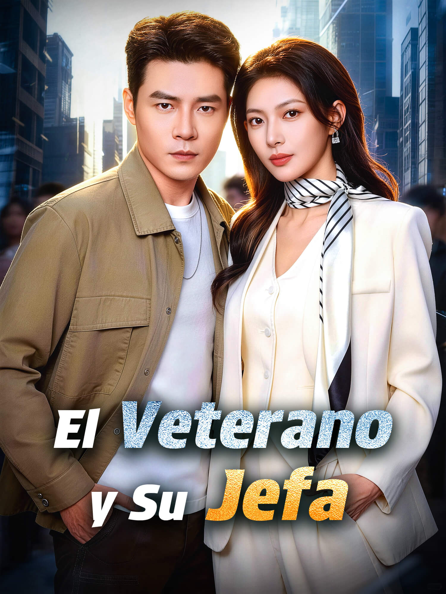 Portada y Póster de la Mini Serie El Veterano y Su Jefa