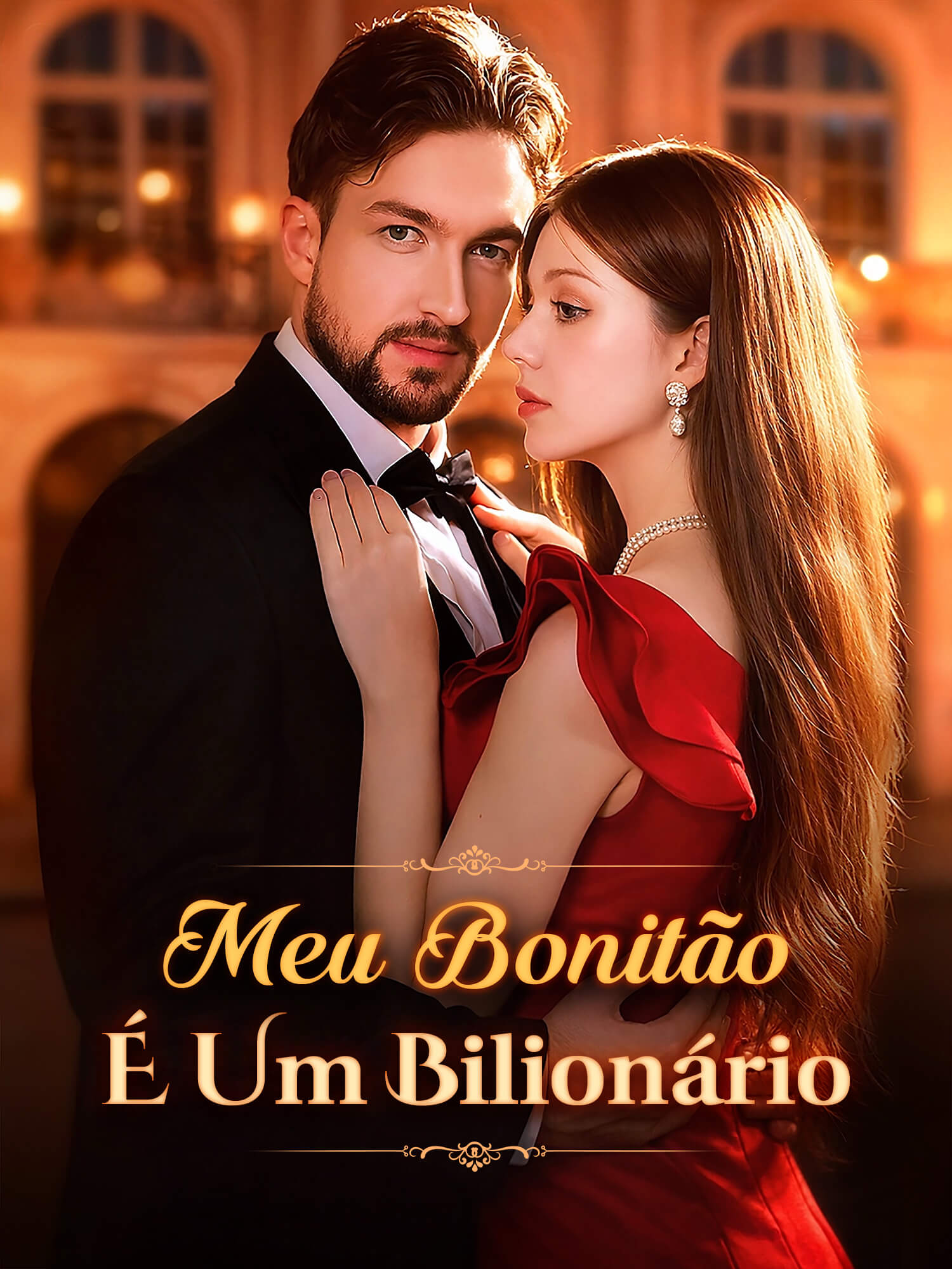 Capa e Pôster da Mini Novela Meu Bonitão É Um Bilionário