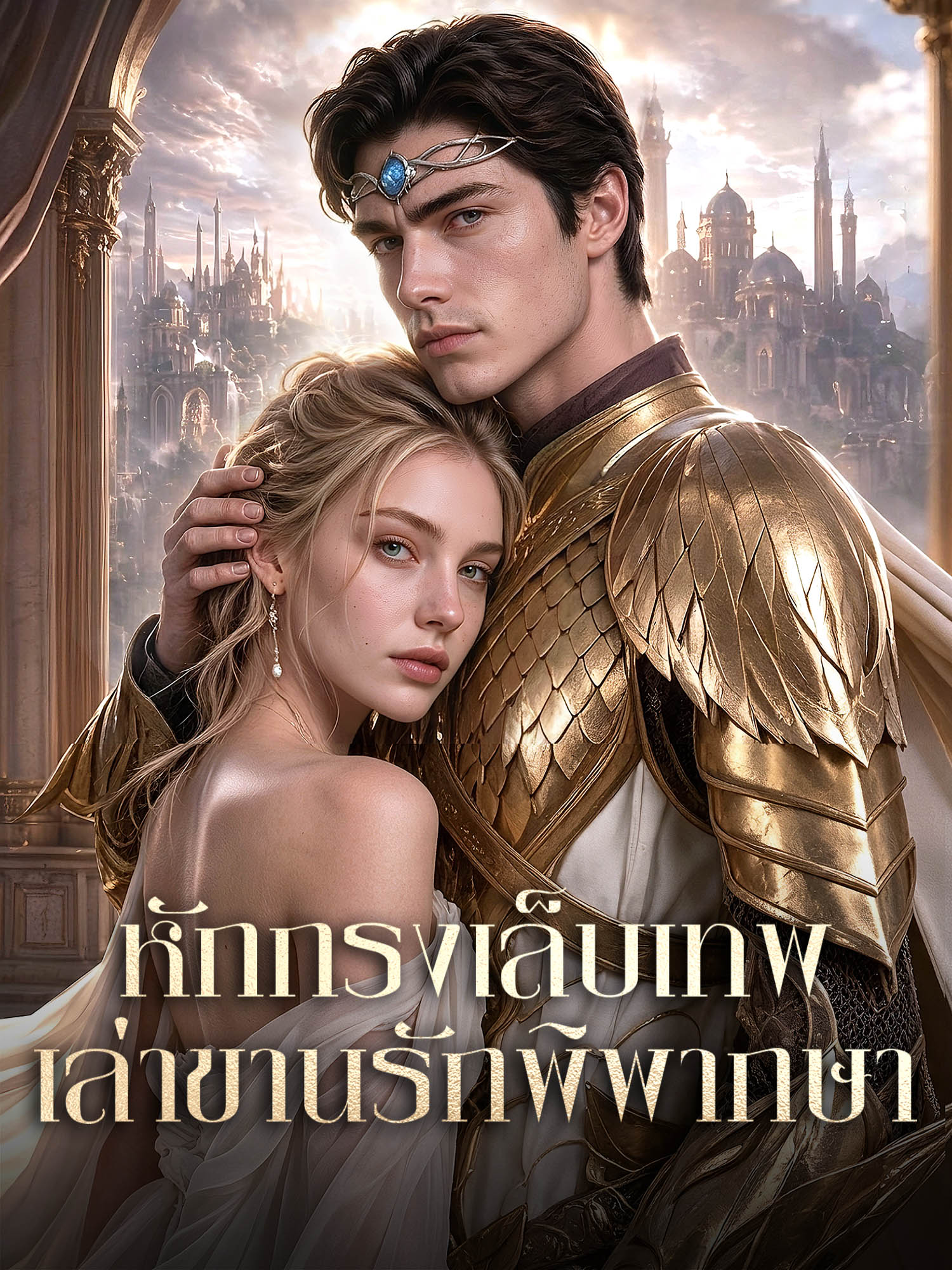 หน้าปกและภาพซีรีส์สั้น หักกรงเล็บเทพ เล่าขานรักพิพากษา