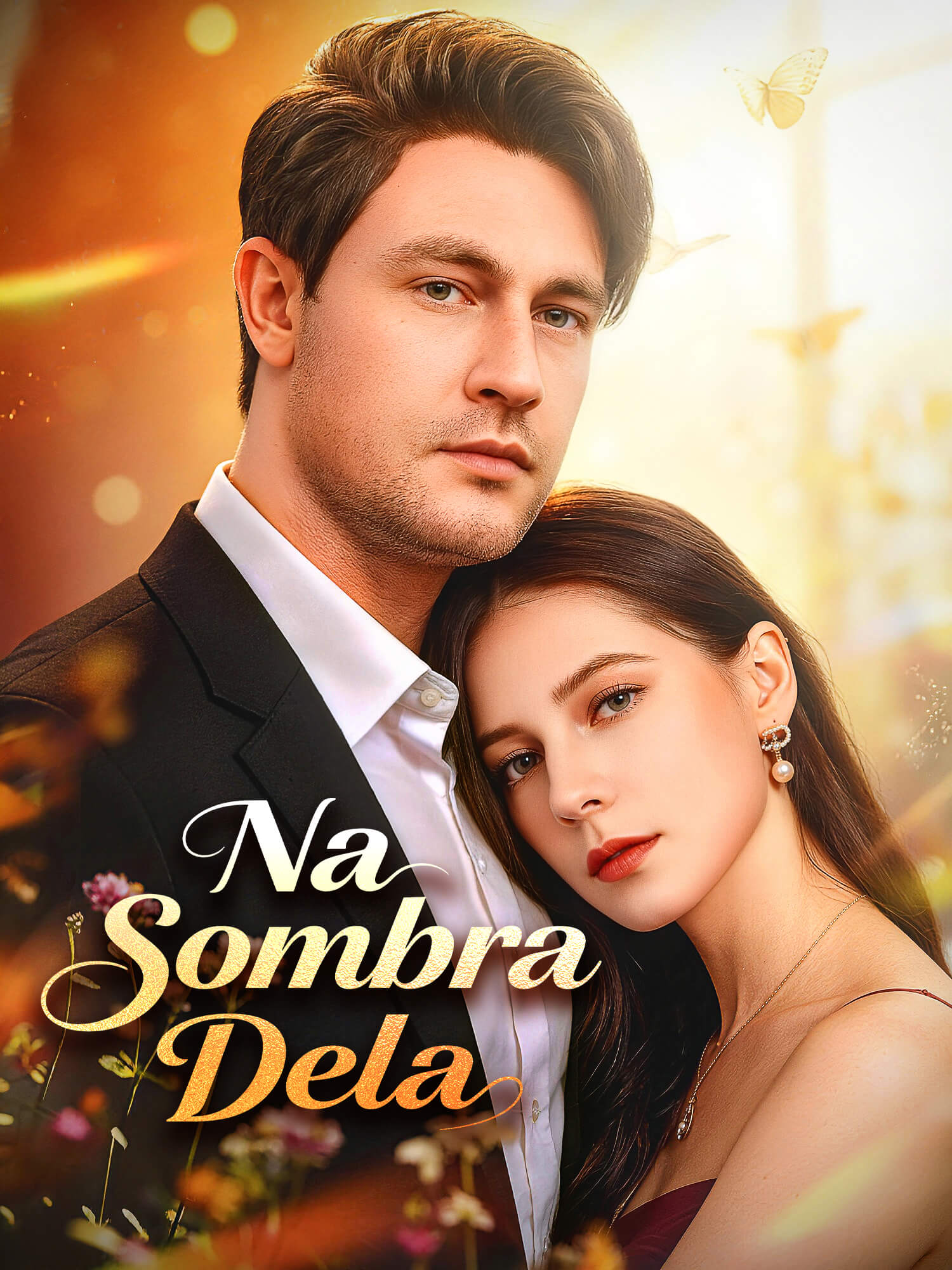 Capa e Pôster da Mini Novela Na Sombra Dela