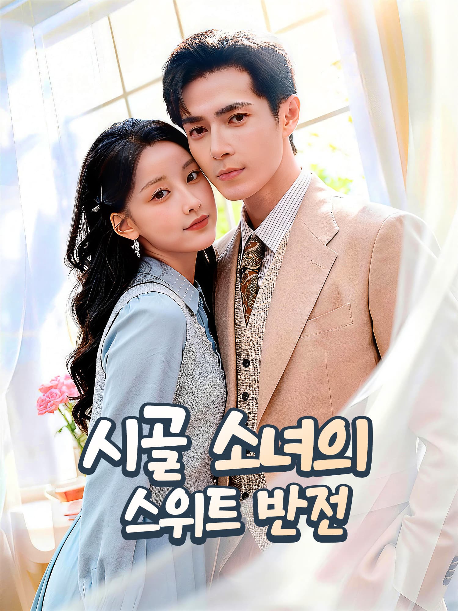 시골 소녀의 스위트 반전 숏드라마 커버 및 포스터