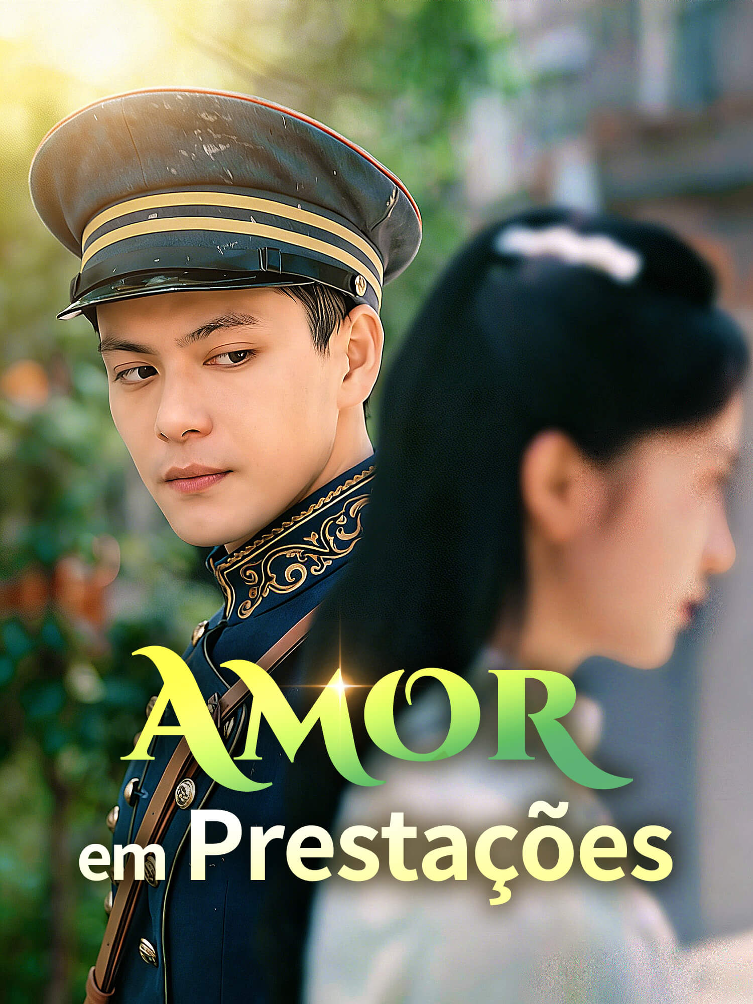 Capa e Pôster da Mini Novela Amor em Prestações