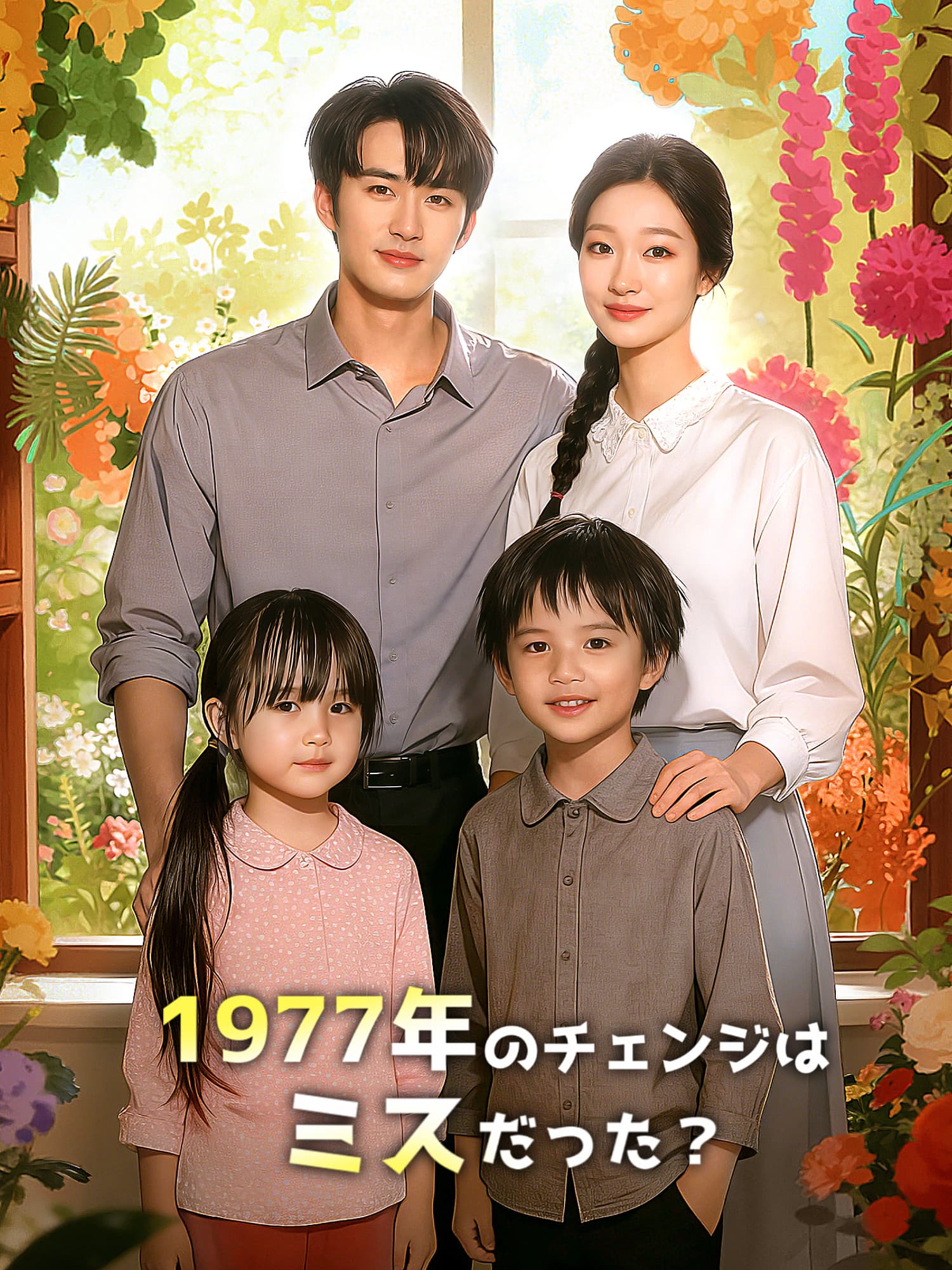 1977年のチェンジはミスだった？ ショートドラマのカバー・ポスター