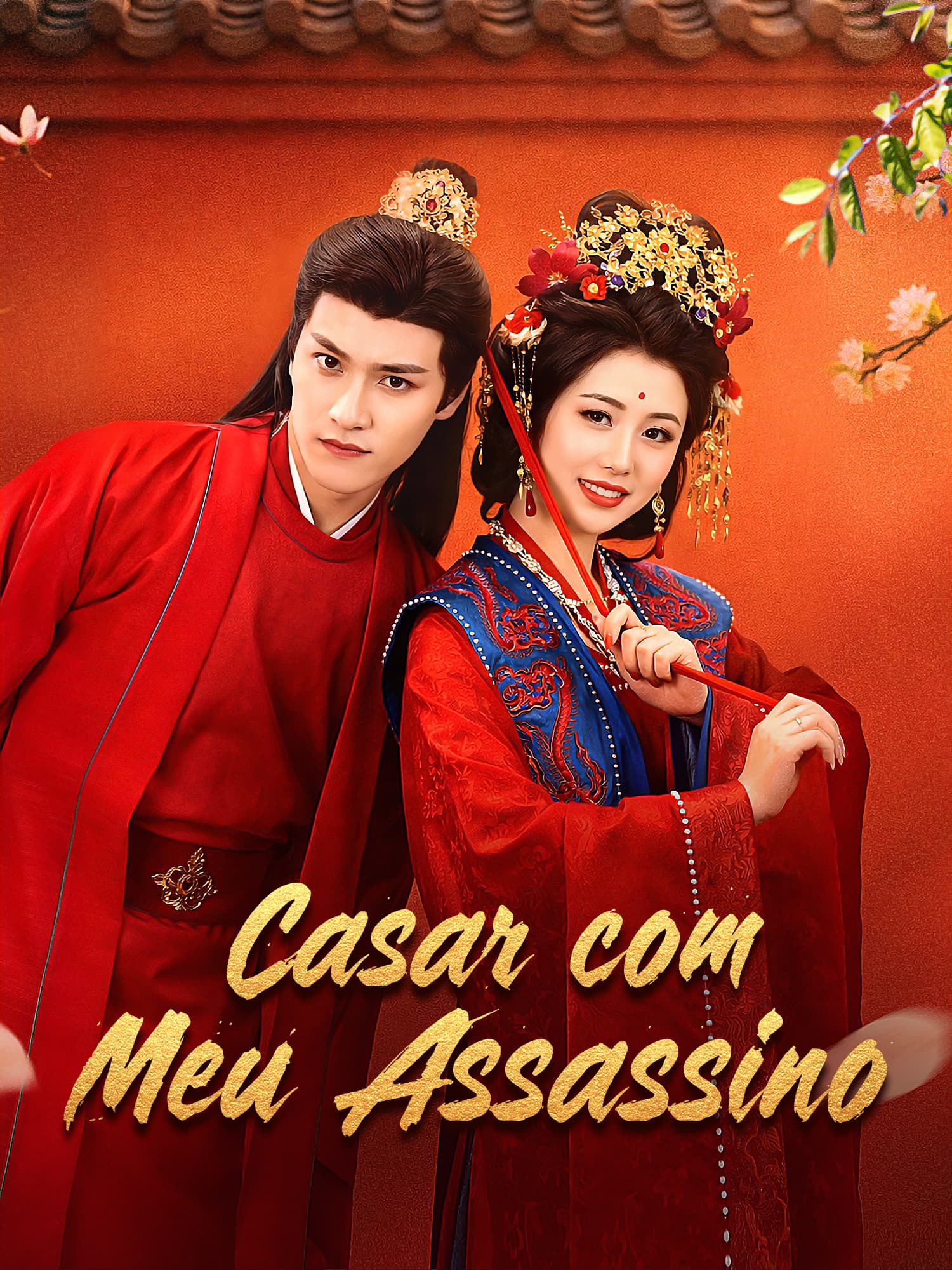 Capa e Pôster da Mini Novela Casar com Meu Assassino