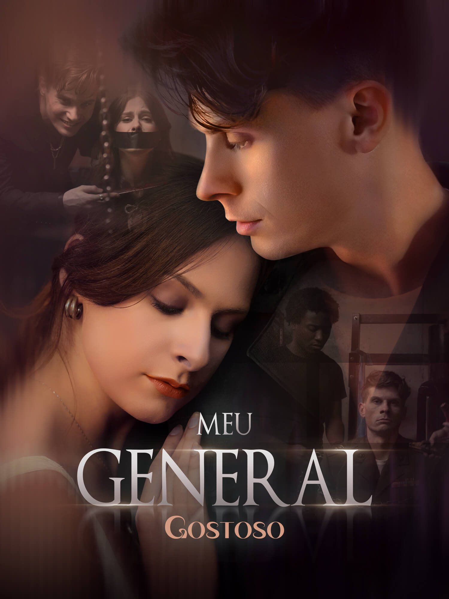Capa e Pôster da Mini Novela Meu General Gostoso