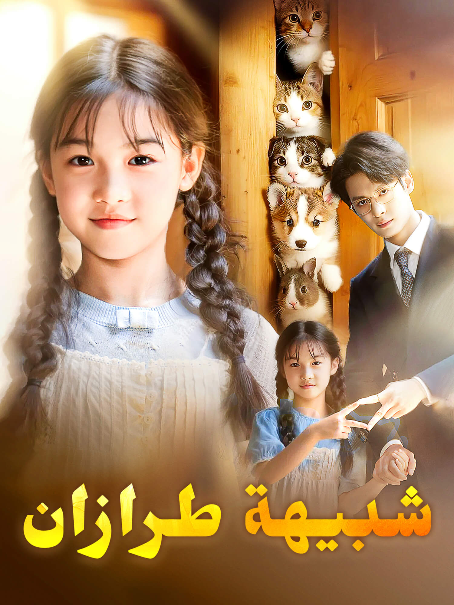 غلاف وملصق مسلسل شبيهة طرازان القصير