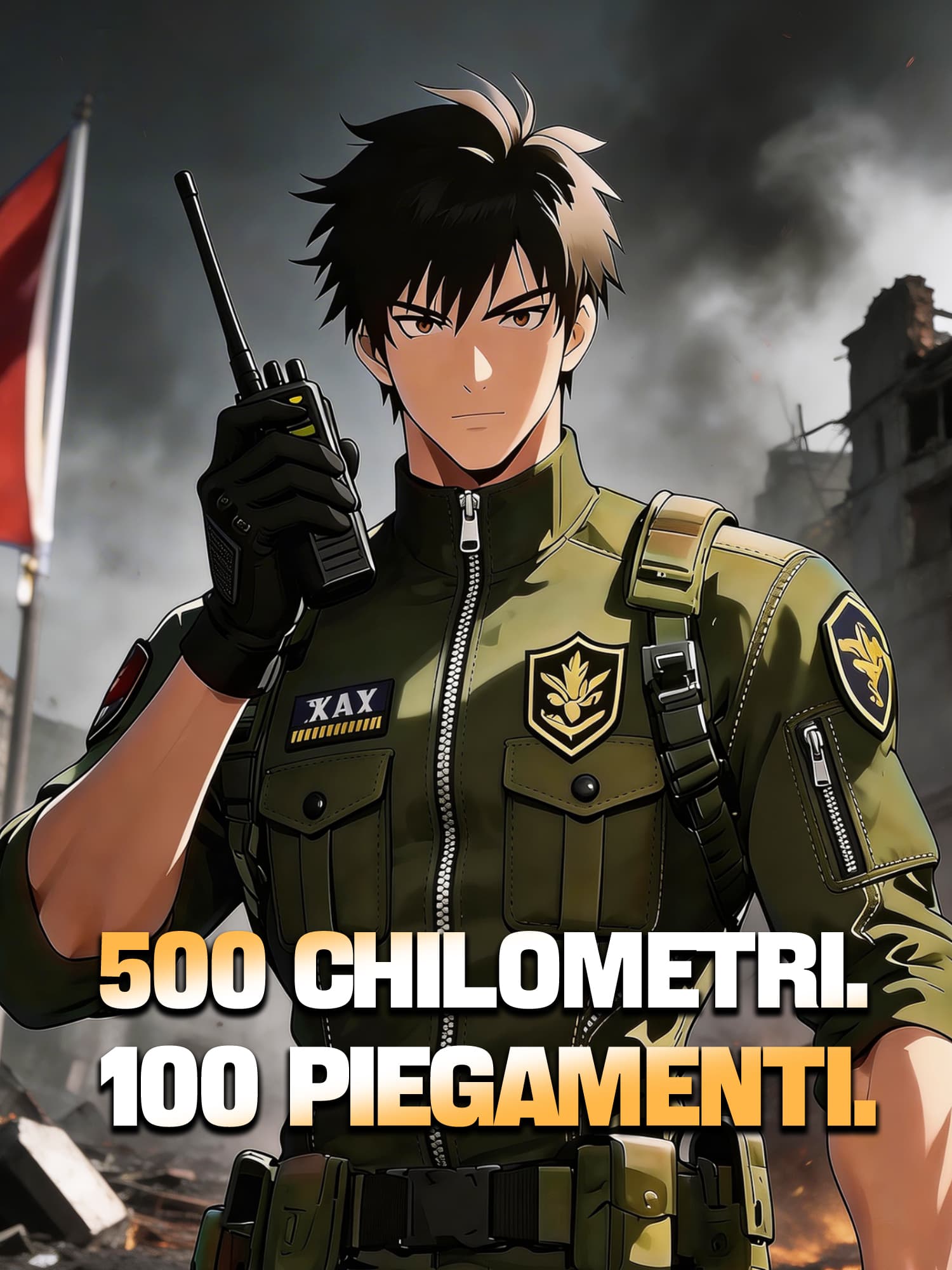 500 Chilometri. 100 Piegamenti.