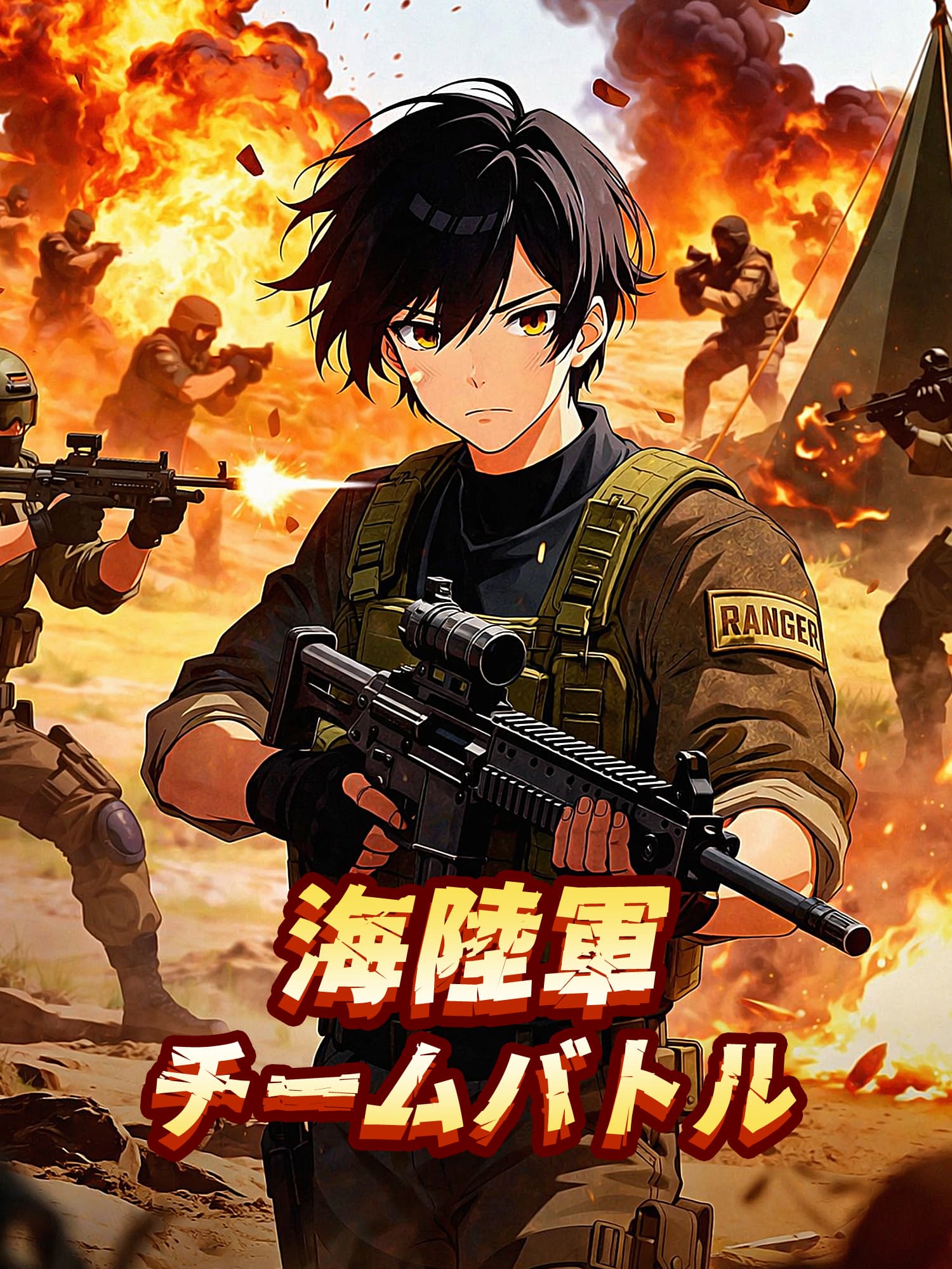 海陸軍チームバトル ショートドラマのカバー・ポスター