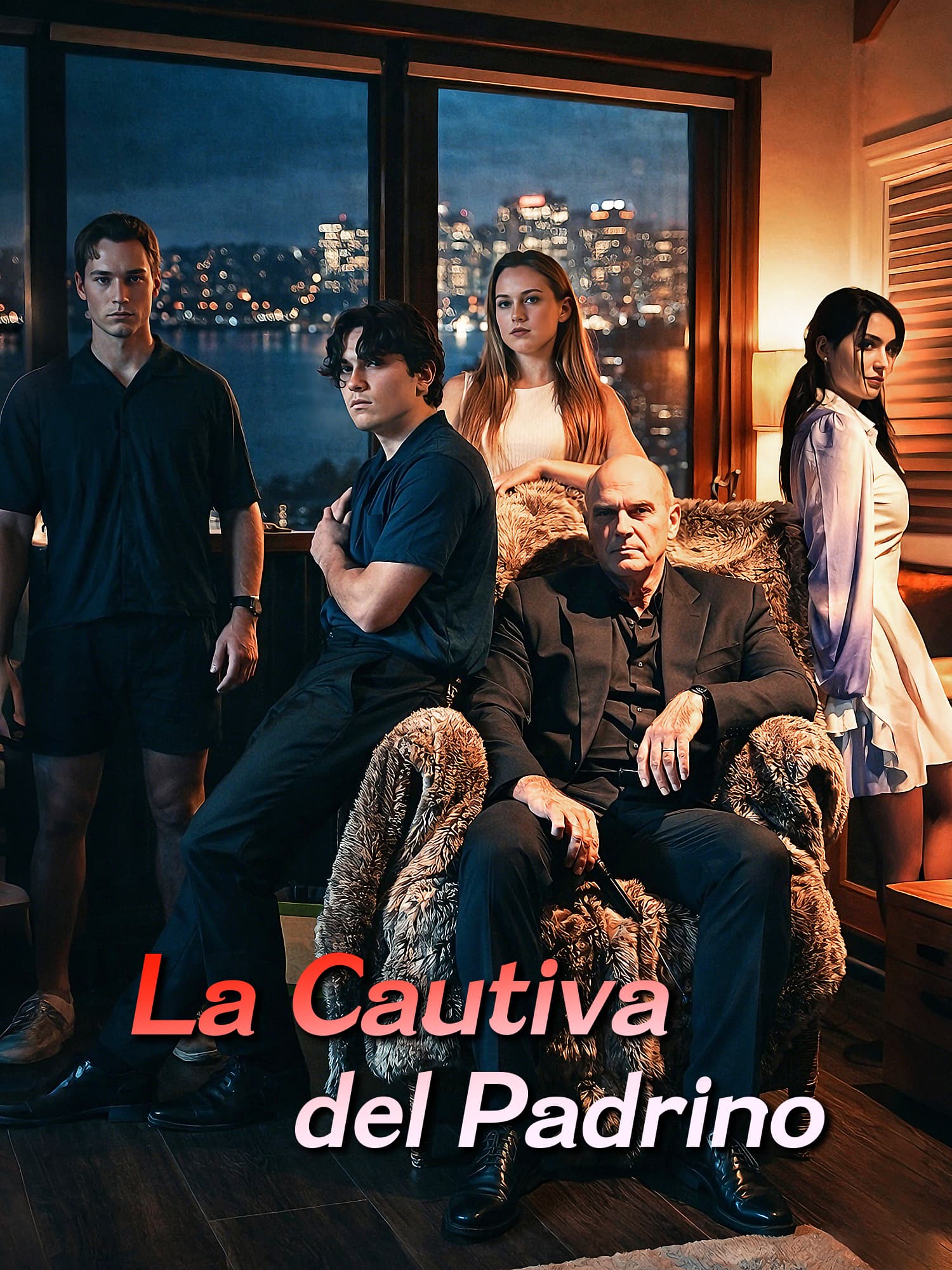 Portada y Póster de la Mini Serie La Cautiva del Padrino
