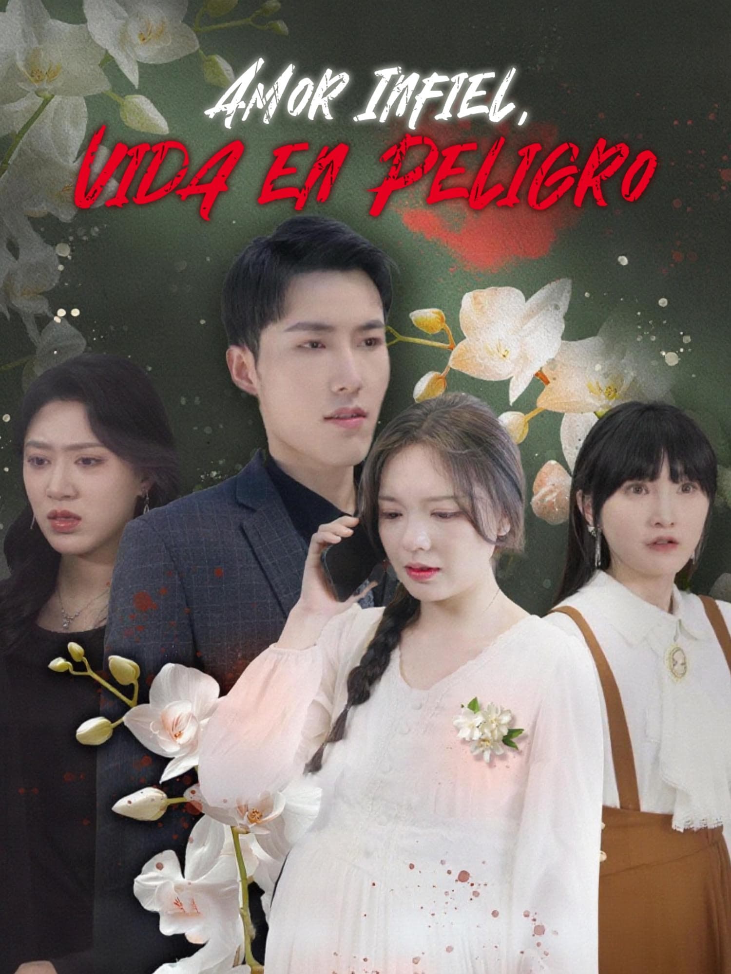 Portada y Póster de la Mini Serie Amor Infiel, Vida en Peligro