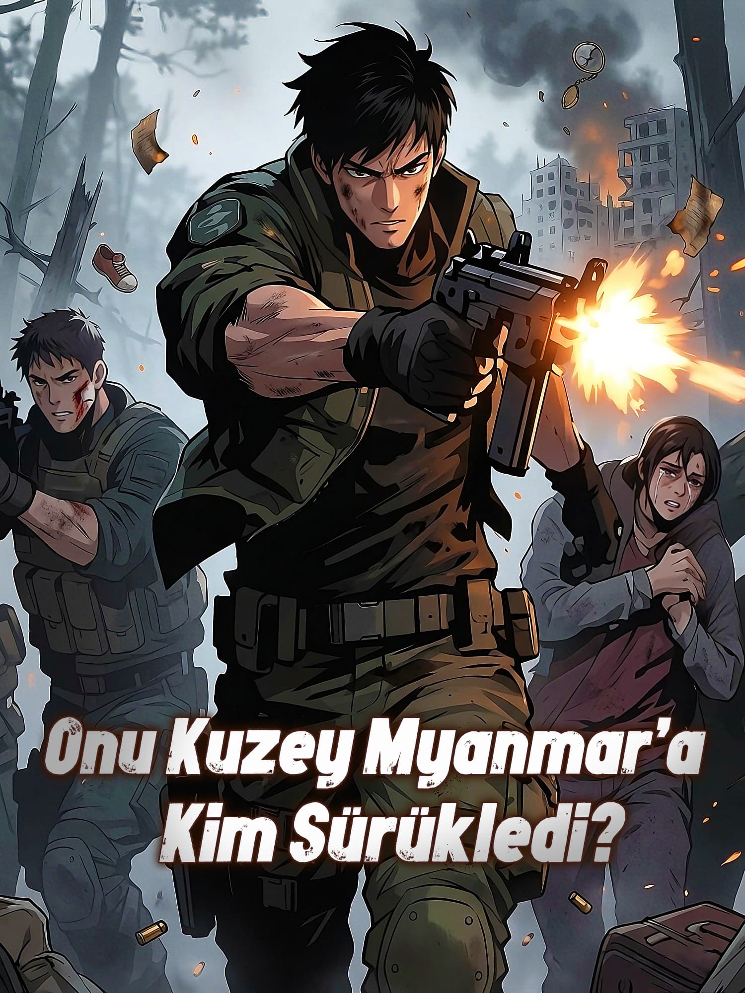 Onu Kuzey Myanmar’a Kim Sürükledi? Kısa Dizi Afişi ve Kapağı