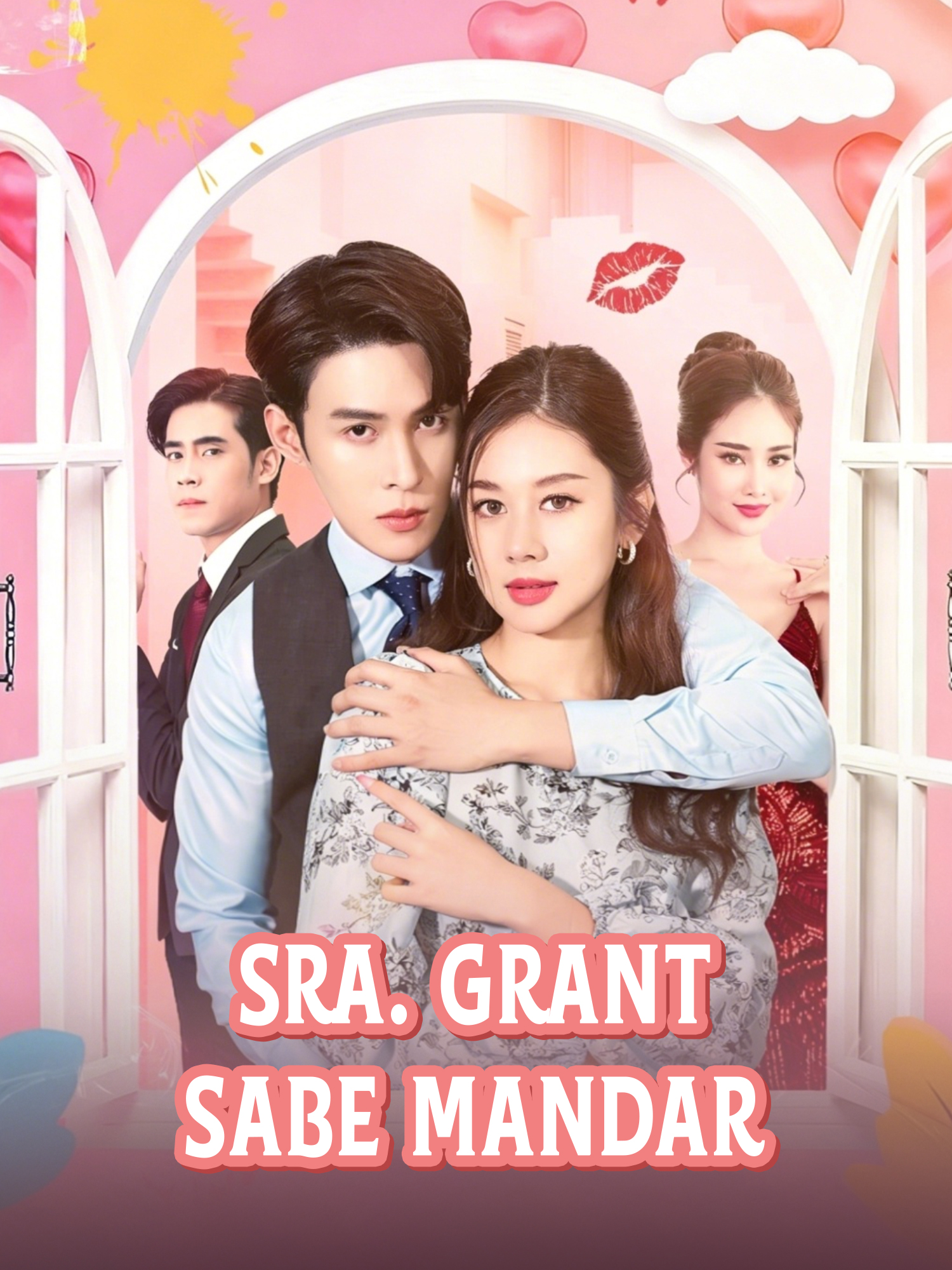 Capa e Pôster da Mini Novela Sra. Grant Sabe Mandar