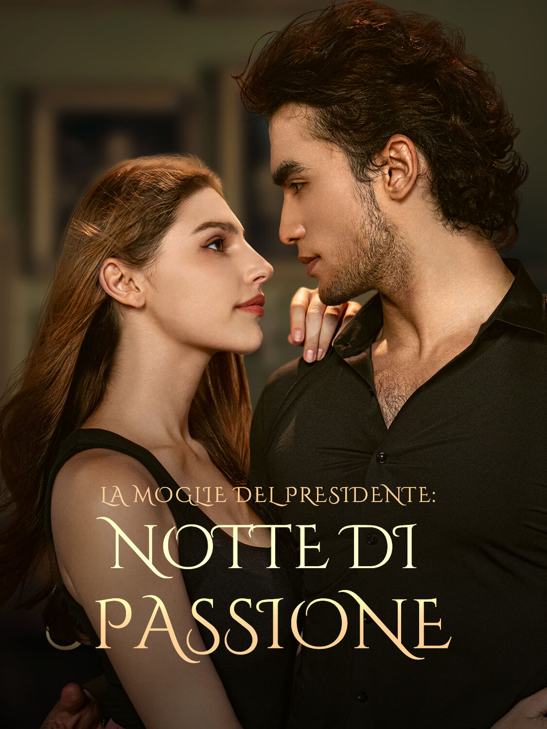 Copertina del dramma corto La Moglie del Presidente: Notte di Passione (Categorie verticali di)