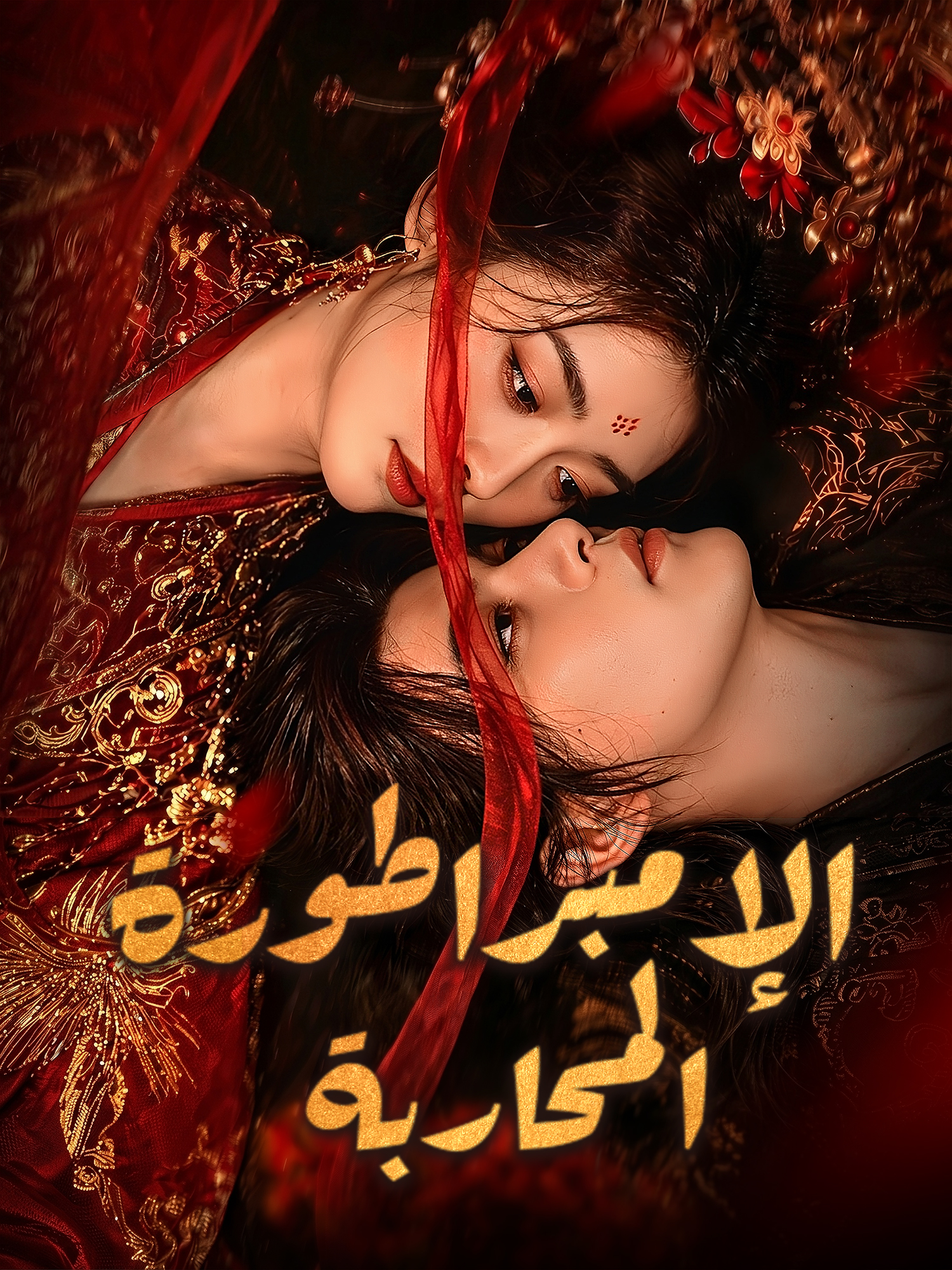 غلاف وملصق مسلسل الإمبراطورة المحاربة القصير