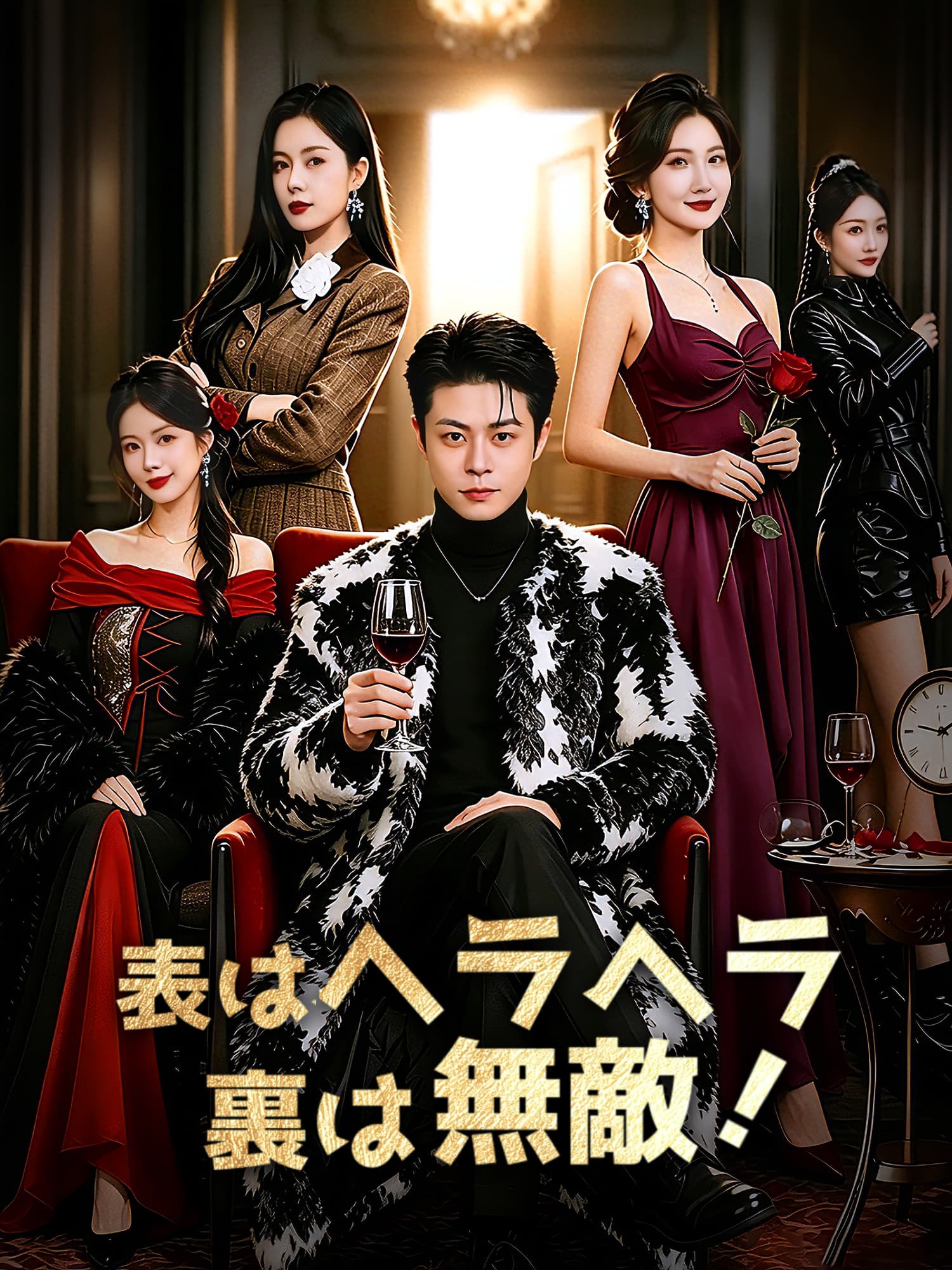 表はヘラヘラ裏は無敵！ ショートドラマのカバー・ポスター