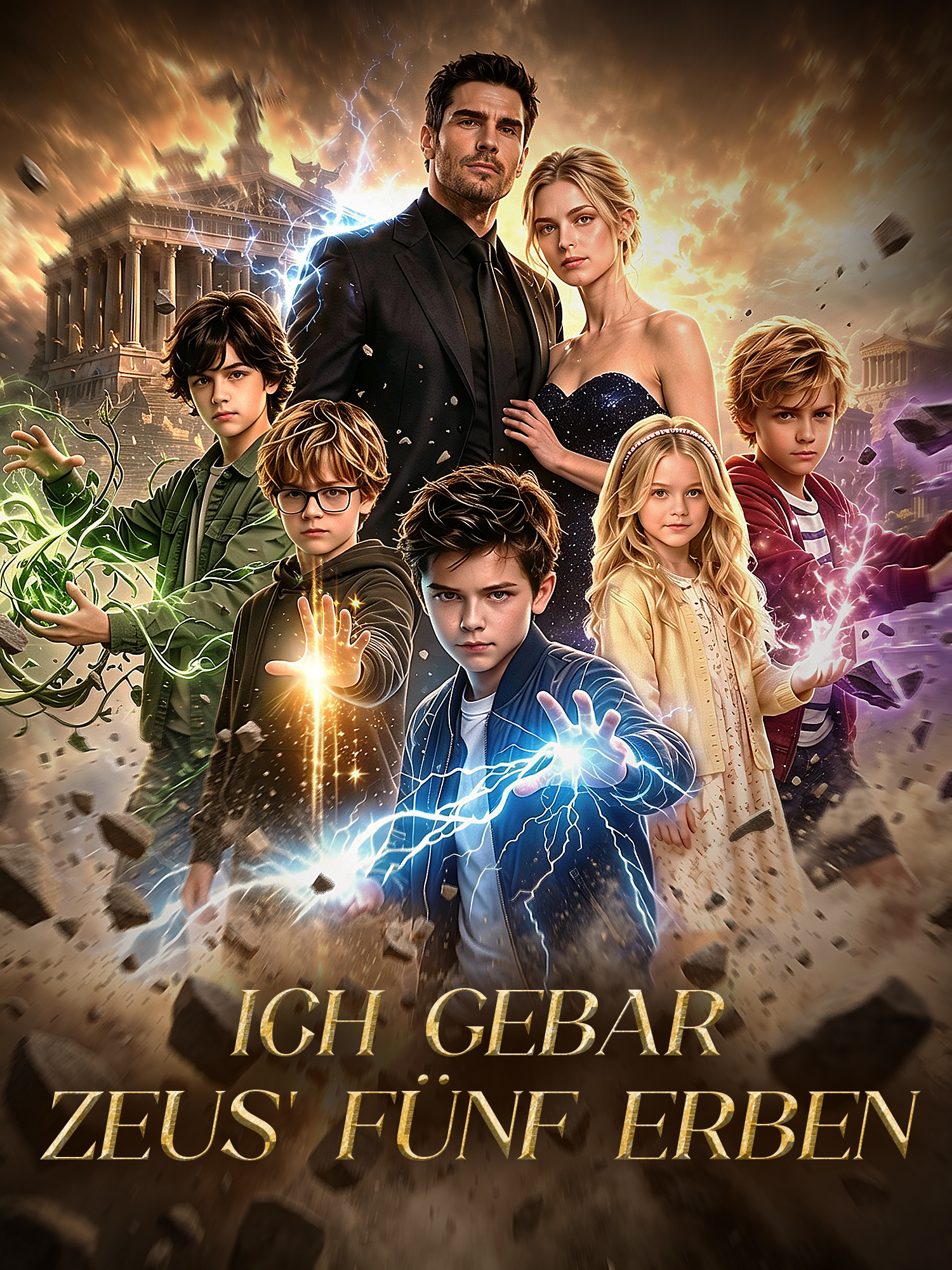 Ich gebar Zeus' fünf Erben