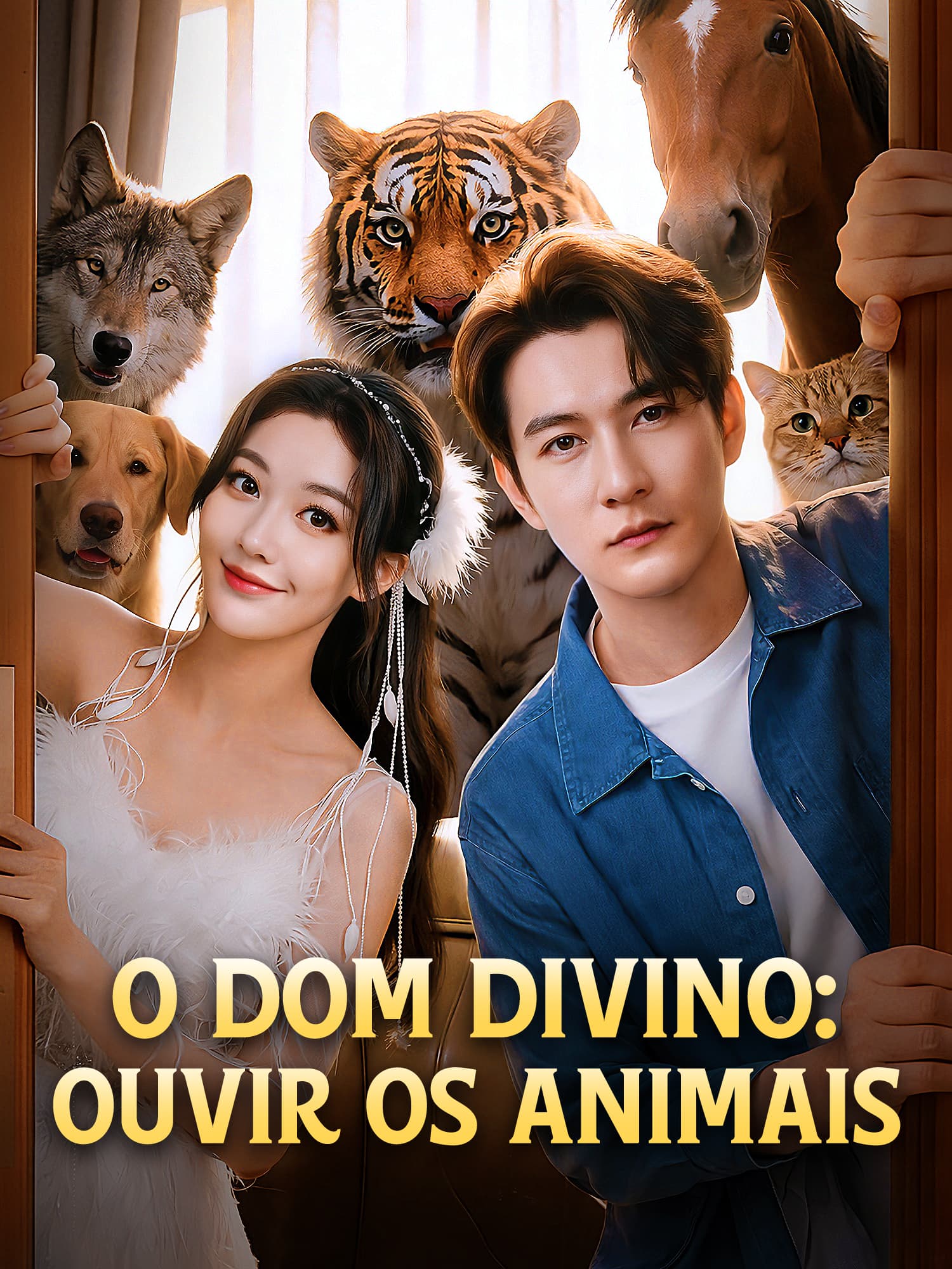 Capa e Pôster da Mini Novela O Dom Divino: Ouvir os Animais