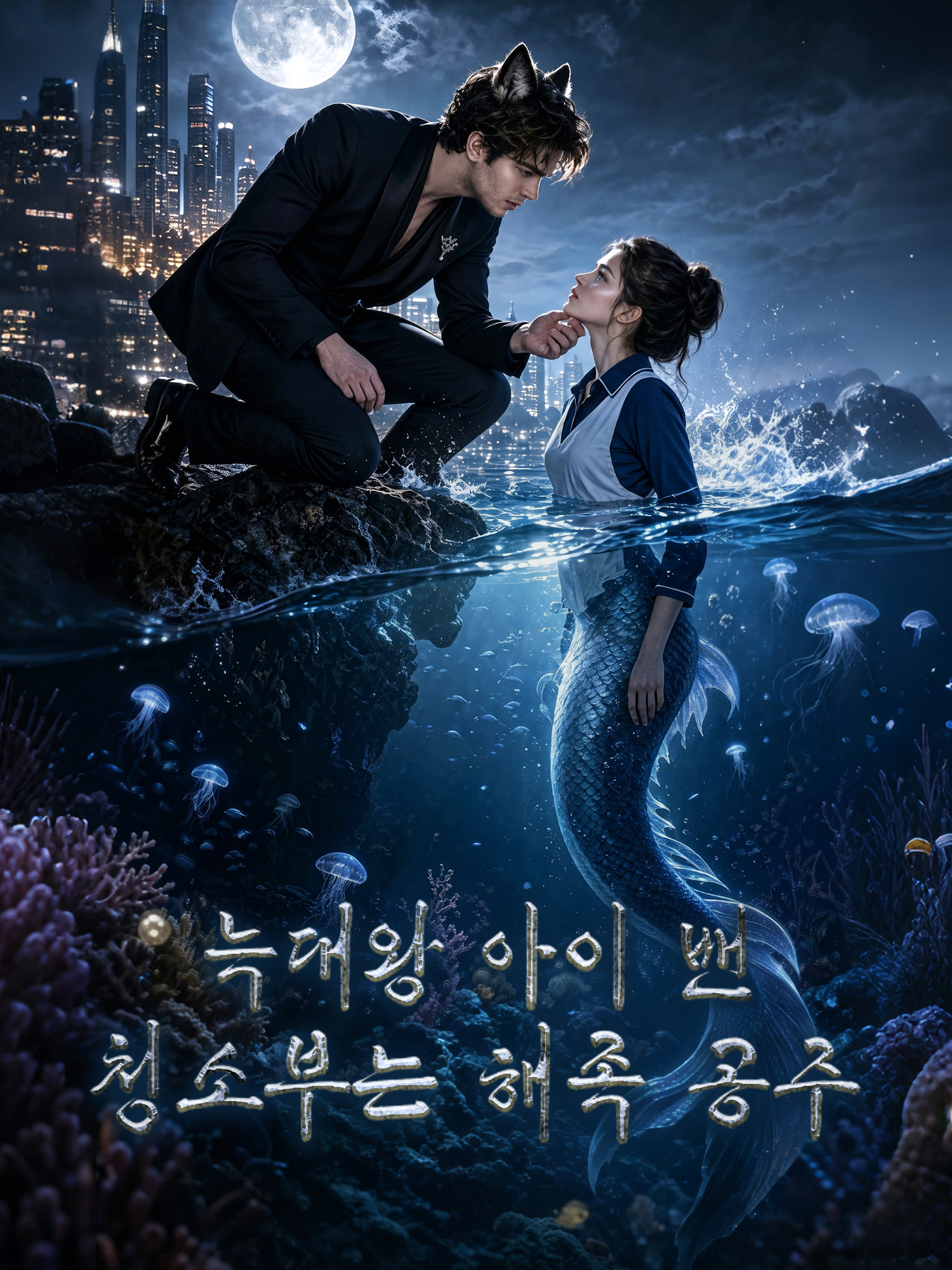 늑대왕 아이 밴 청소부는 해족 공주