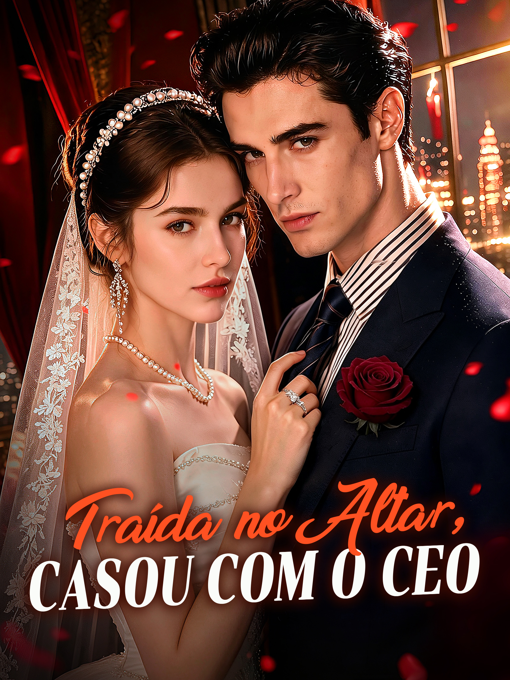 Capa e Pôster da Mini Novela Traída no Altar, Casou com o CEO