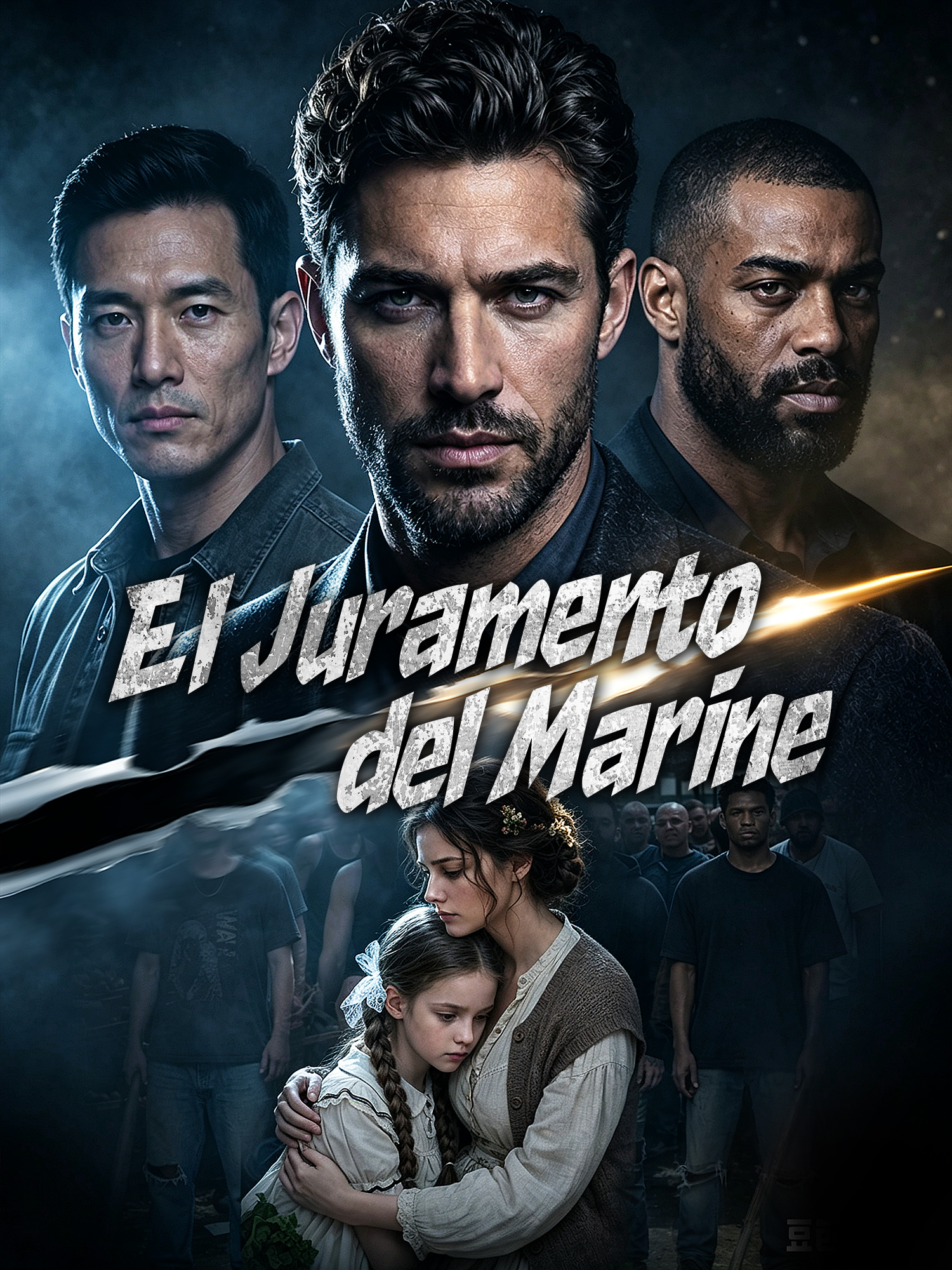 Portada y Póster de la Mini Serie El Juramento del Marine