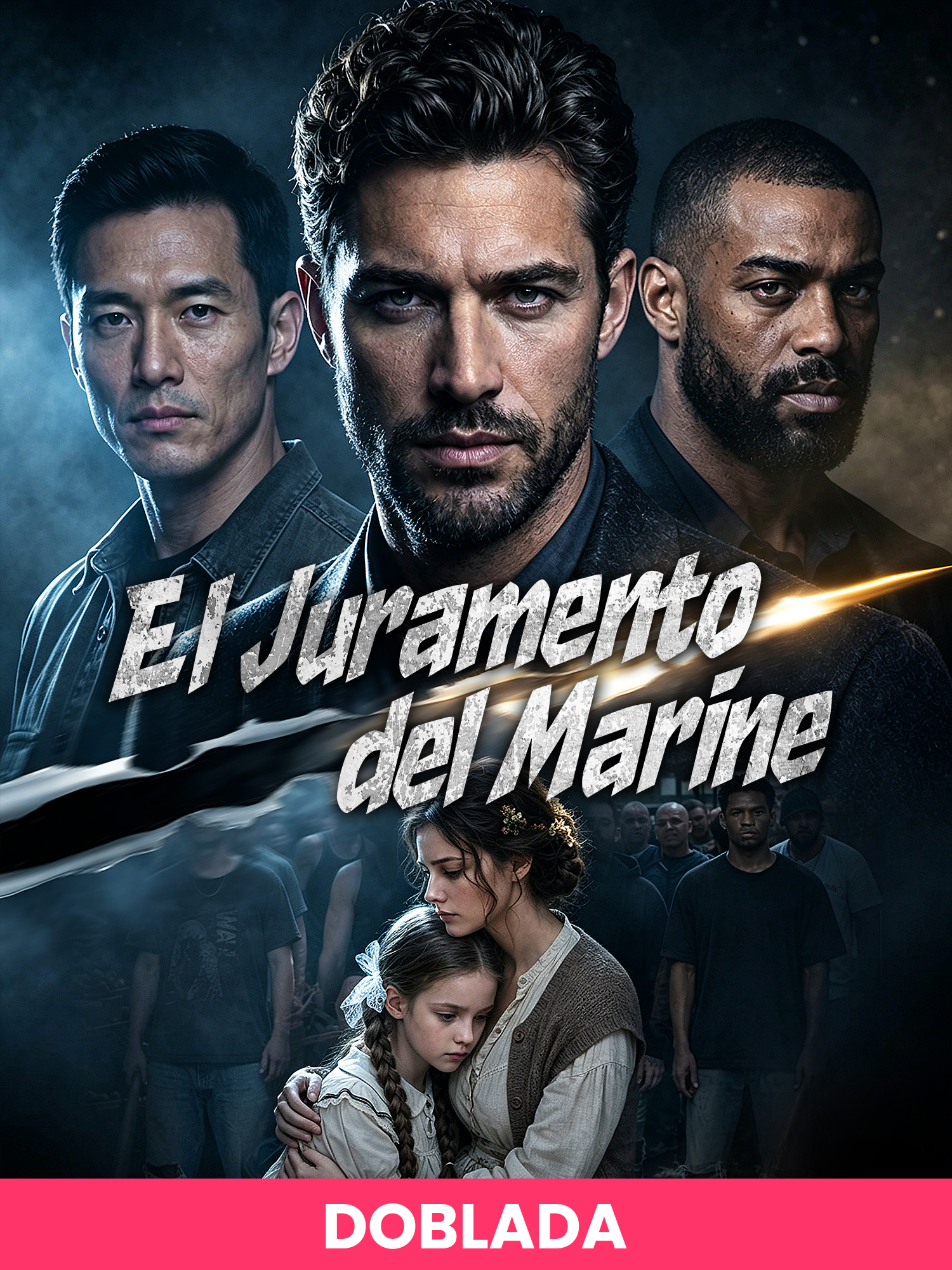 Portada y Póster de la Mini Serie (DOBLADA)El Juramento del Marine