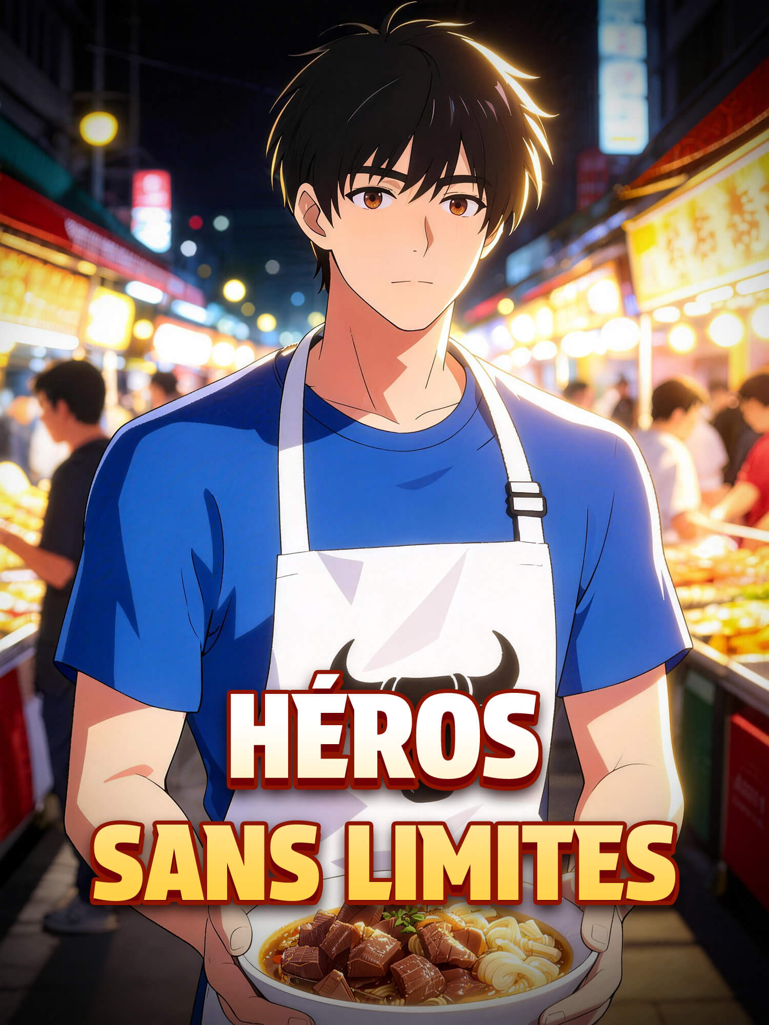 Affiche et Couverture de la Mini-série Héros Sans Limites