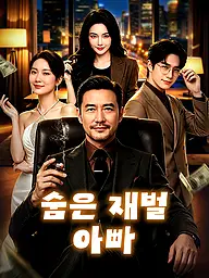숨은 재벌 아빠 숏드라마 커버 및 포스터