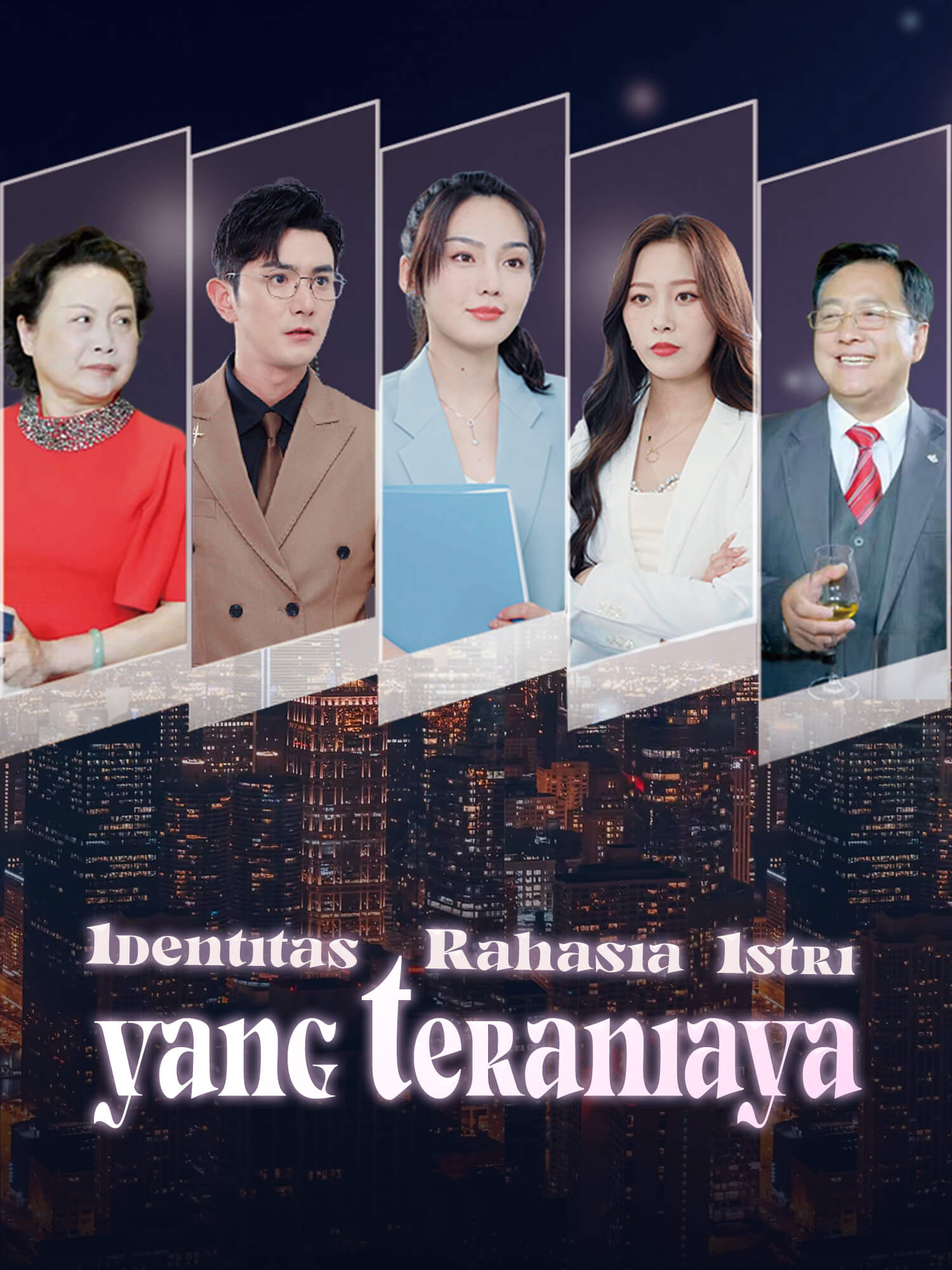 Sampul & Poster Drama Pendek Identitas Rahasia Istri Teraniaya