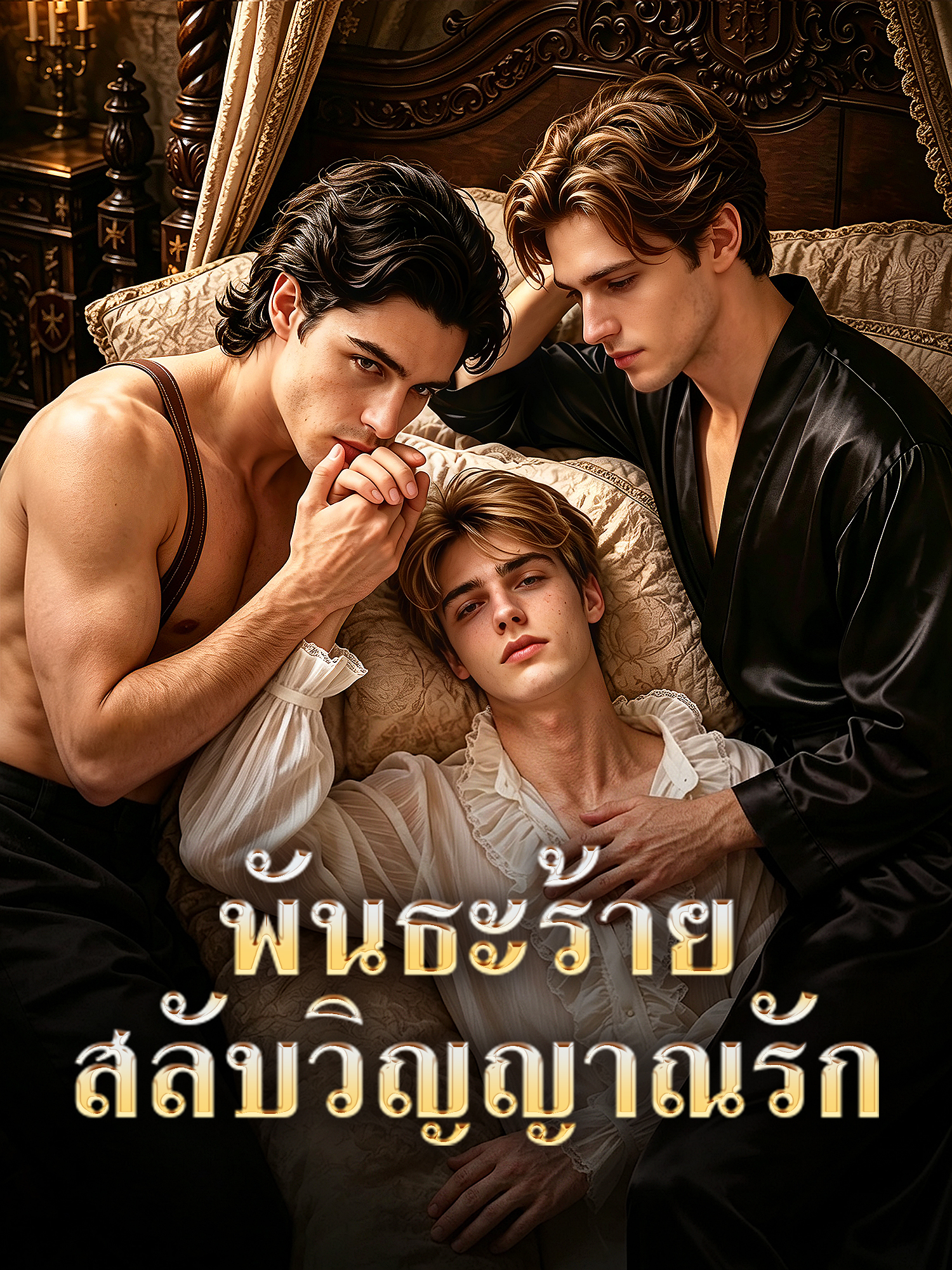 หน้าปกและภาพซีรีส์สั้น พันธะร้าย สลับวิญญาณรัก
